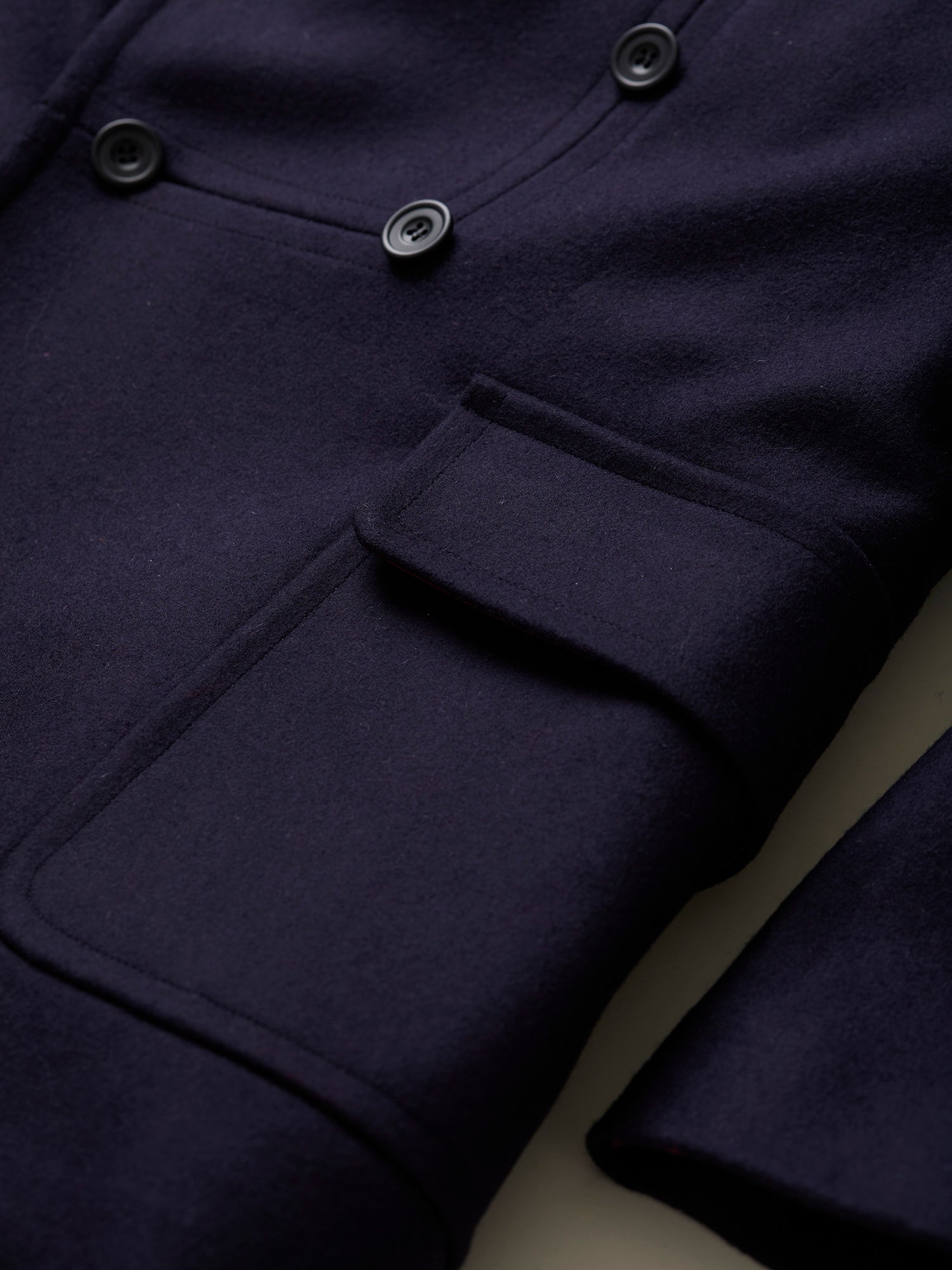 Churchill Navy Greatcoat