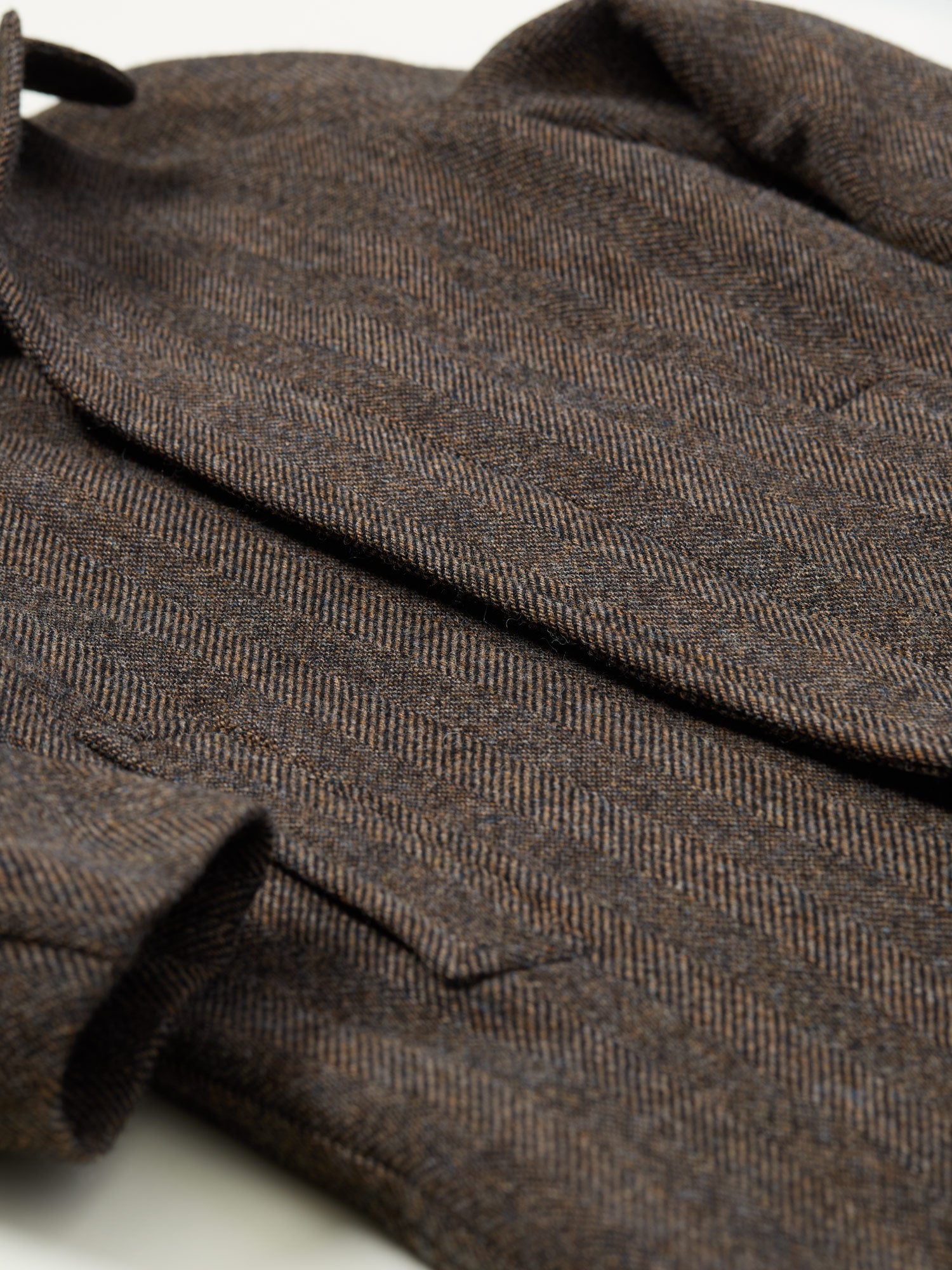 Knightsbridge Tweed Raglan Coat Chocolate HB