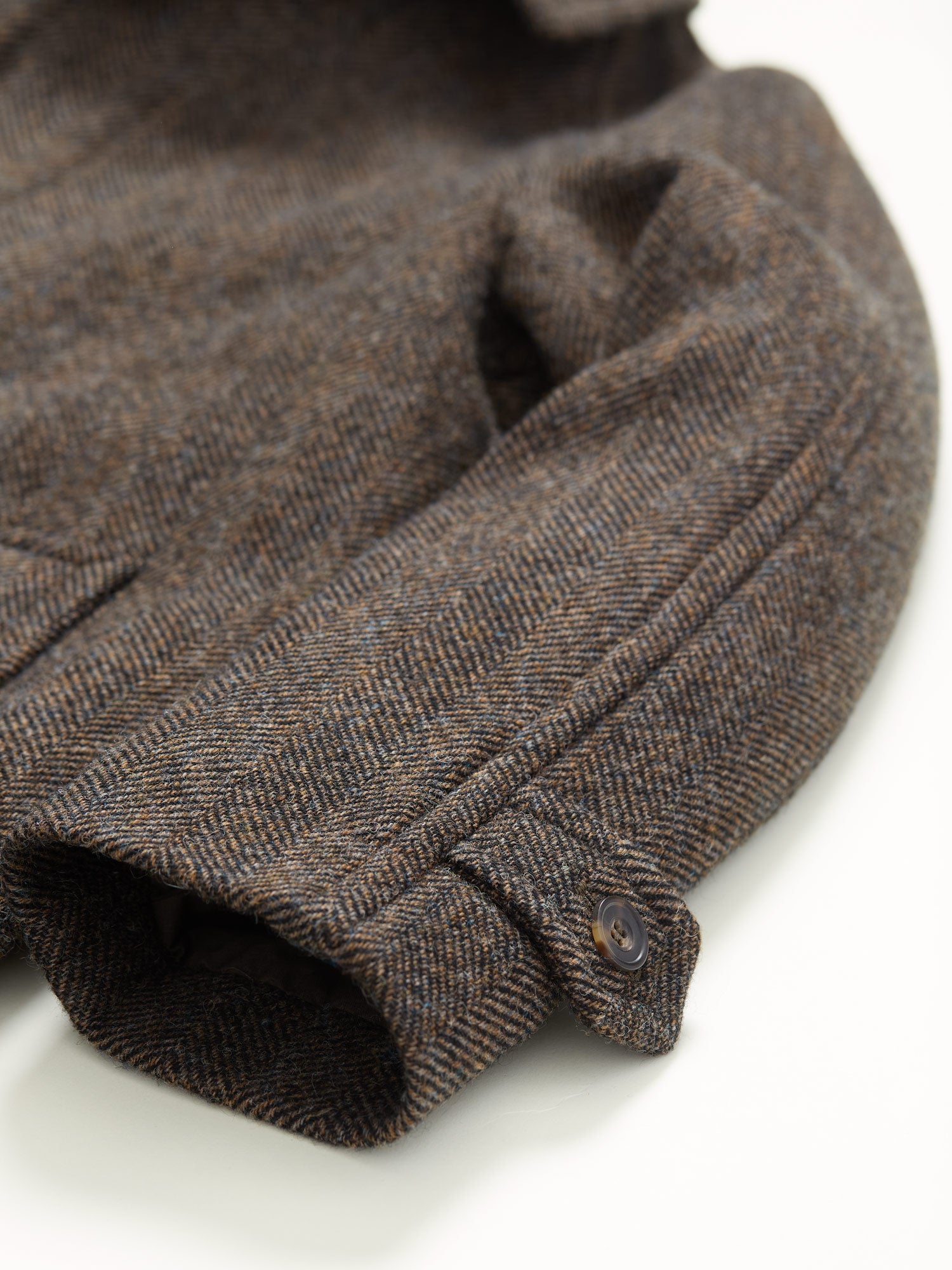 Knightsbridge Tweed Raglan Coat Chocolate HB