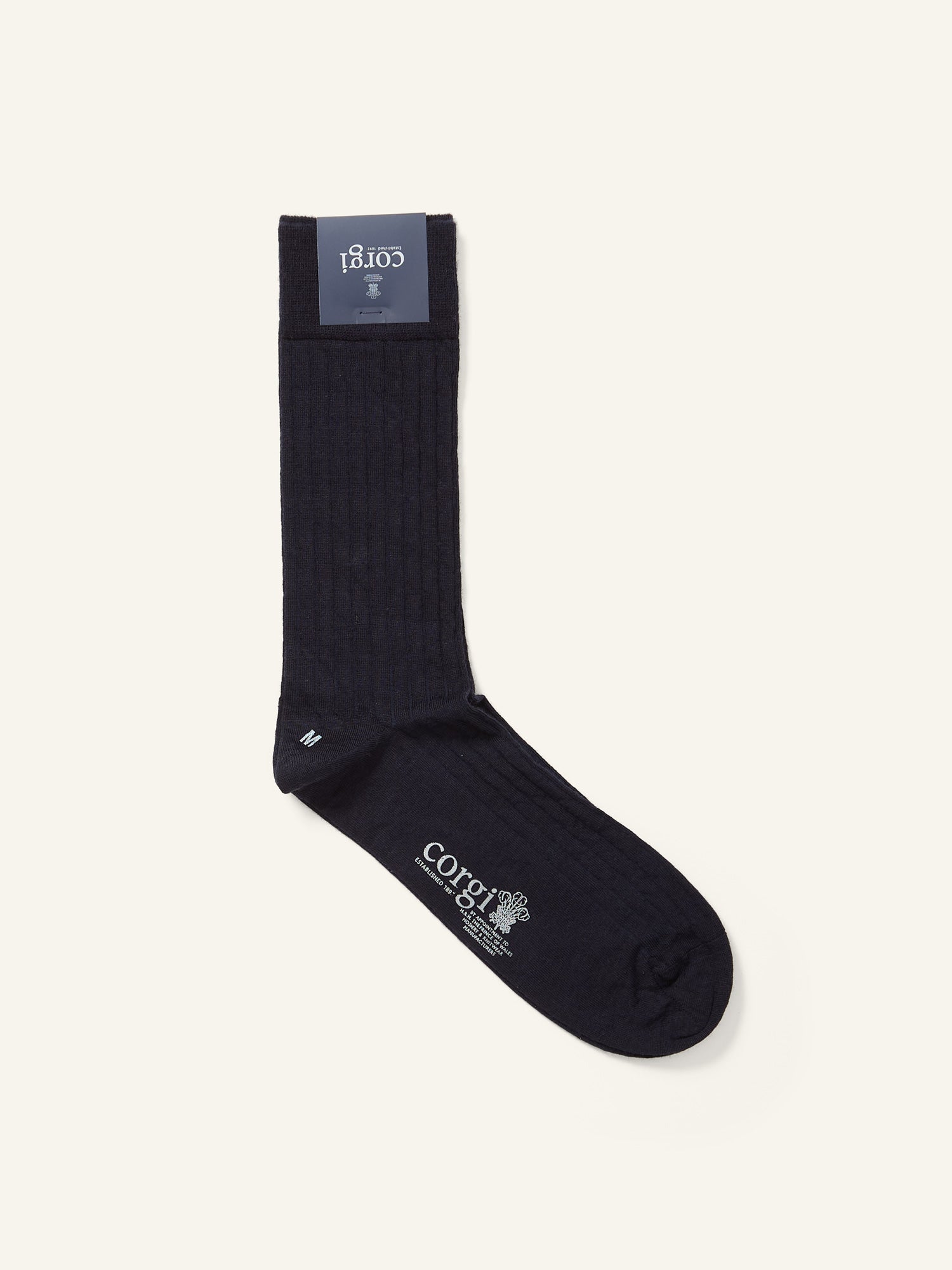 Wool Socks Navy