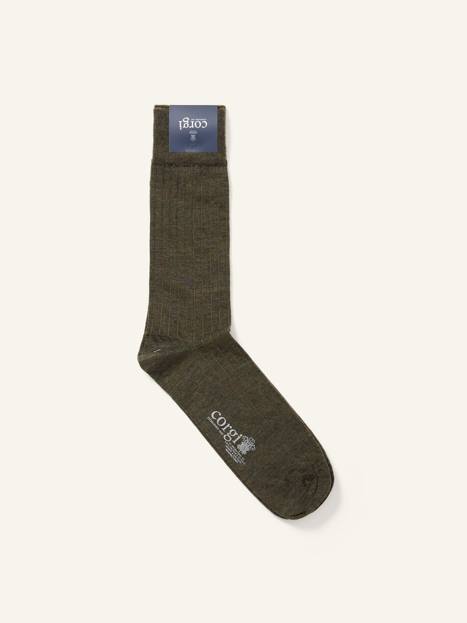 Wool Socks Olive