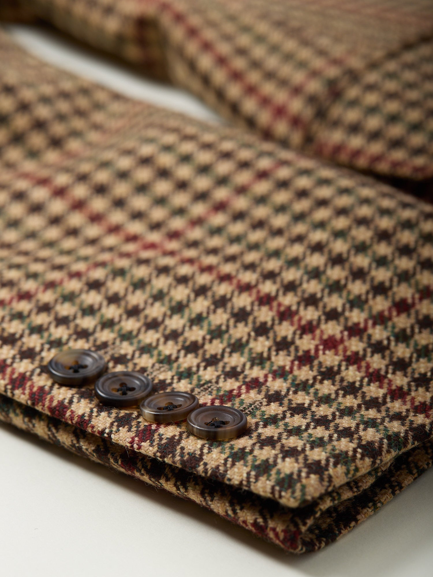 Denton Saxony Tweed Jacket Beige Gunclub