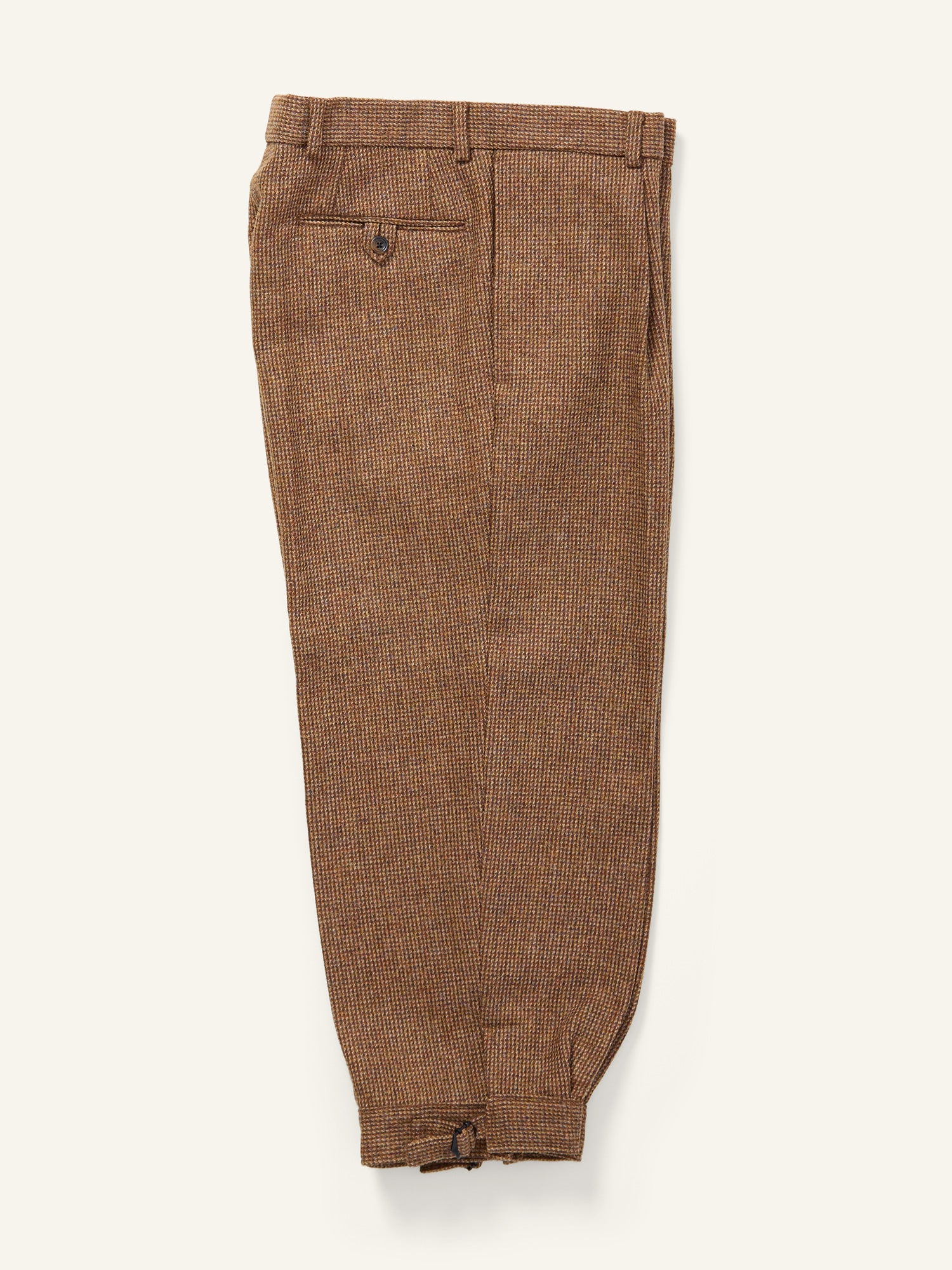 Dilham Tweed Plus Fours Tan Barleycorn