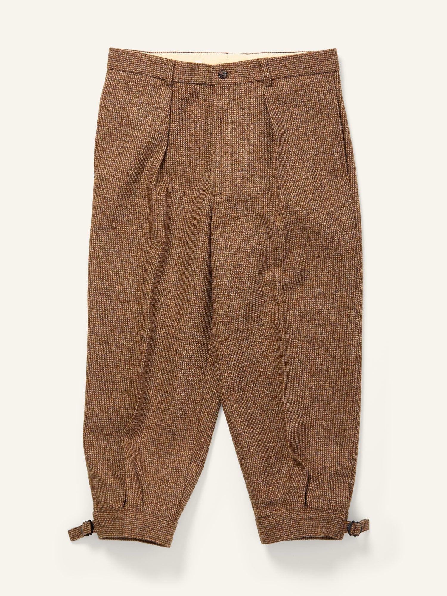 Dilham Tweed Plus Fours Tan Barleycorn