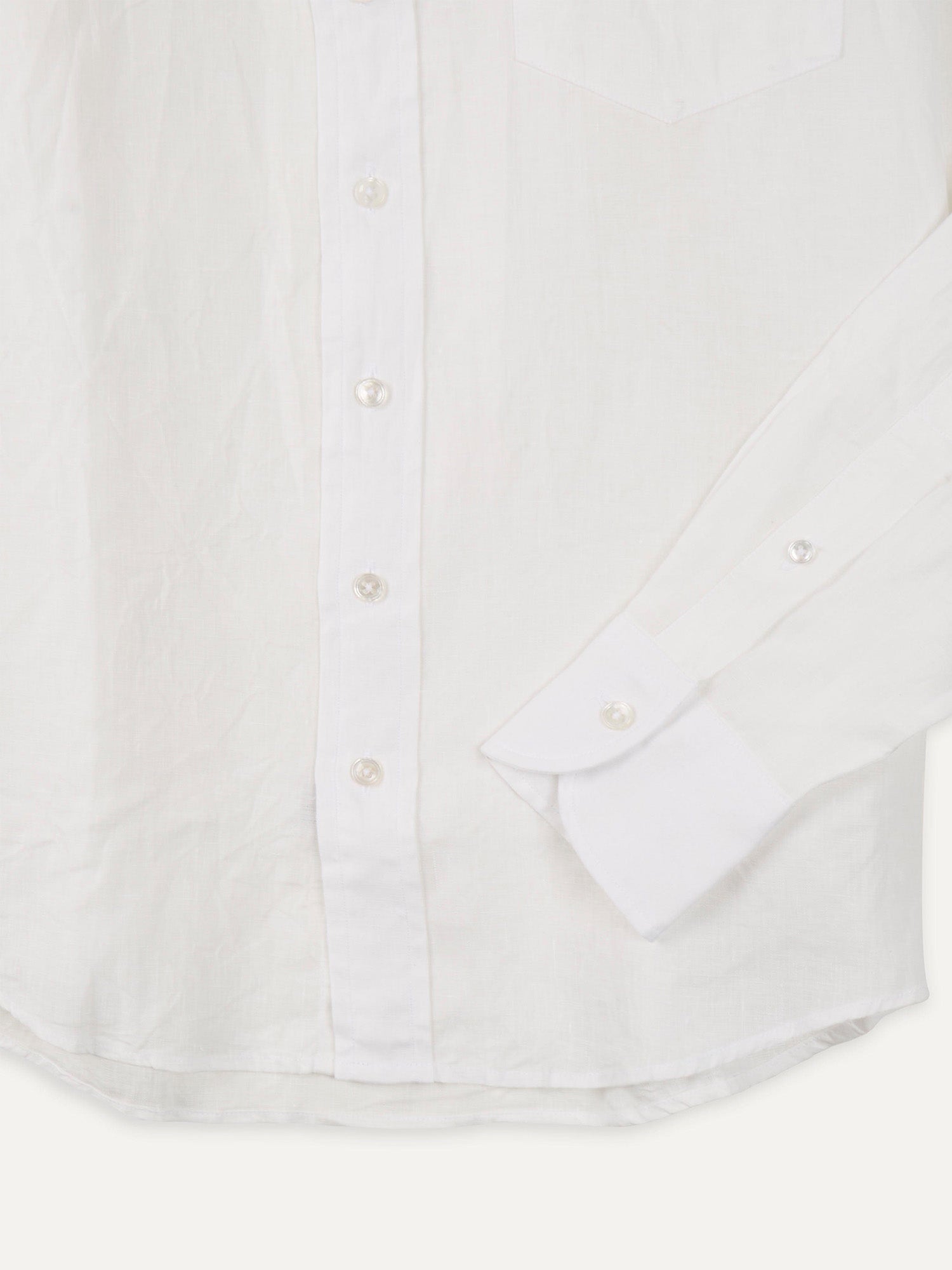 Linen Summer Shirt Ecru