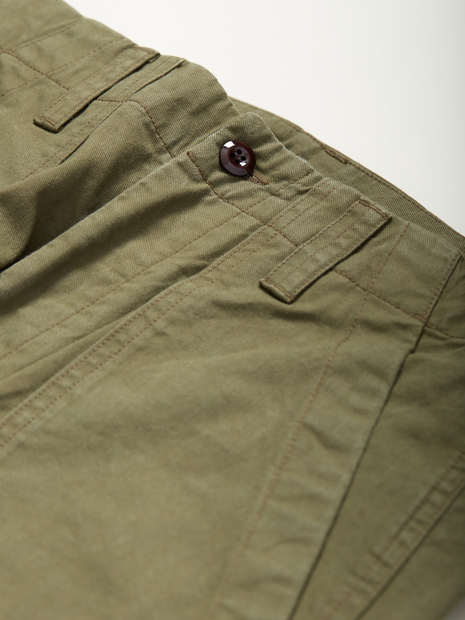 Twill Fatigue Trouser Khaki