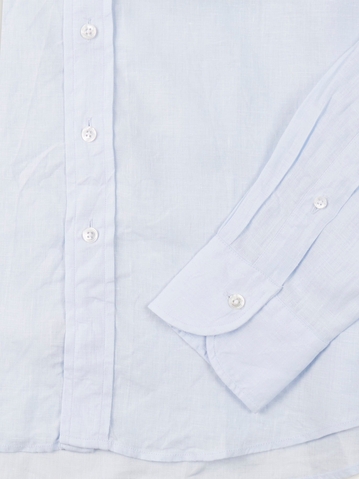 Linen Summer Shirt Sky Blue
