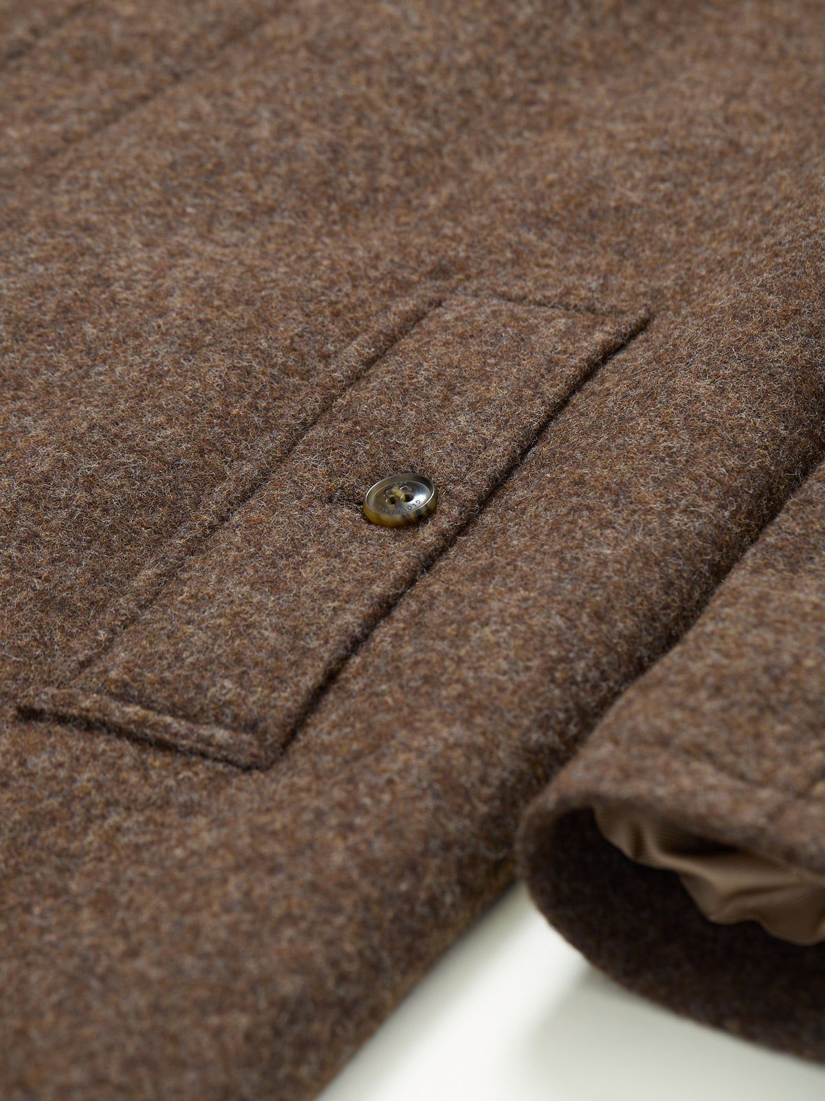 Hynes Wool Raglan Coat Mocha