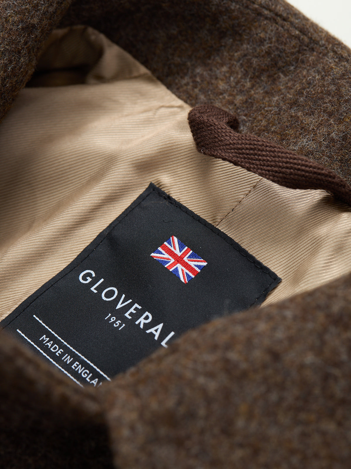 Hynes Wool Raglan Coat Mocha