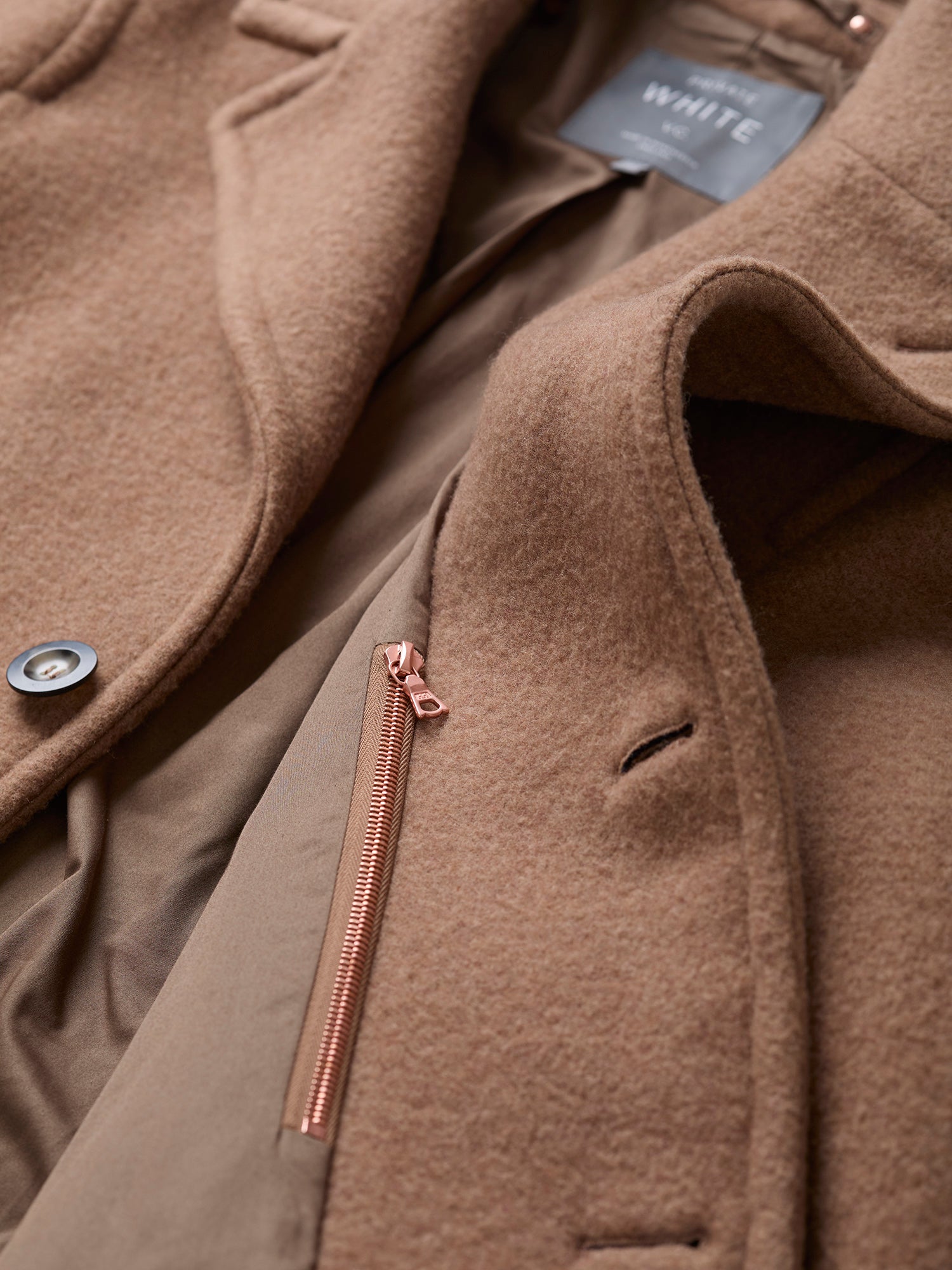 The Loden Cuddler Coat Camel