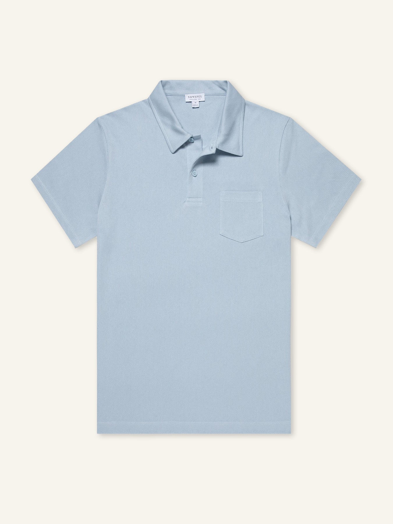 Riviera Polo Shirt Blue Mist
