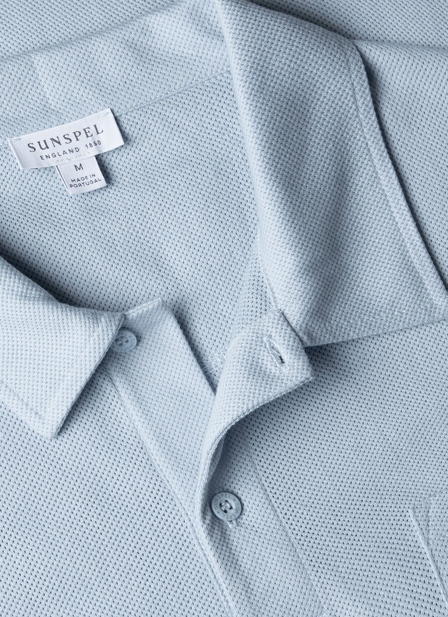 Riviera Polo Shirt Blue Mist