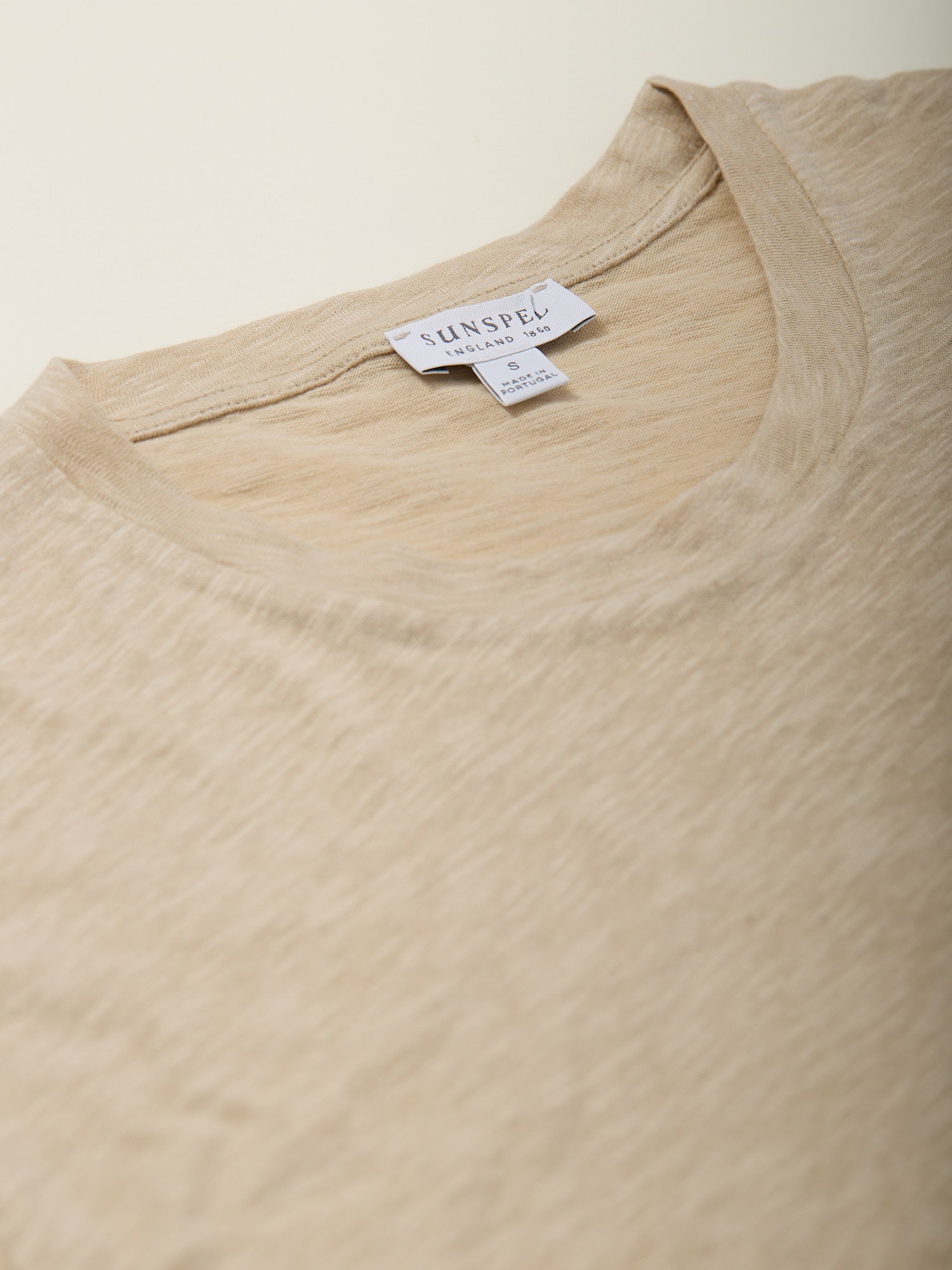 Cotton Linen T-Shirt Ash Grey
