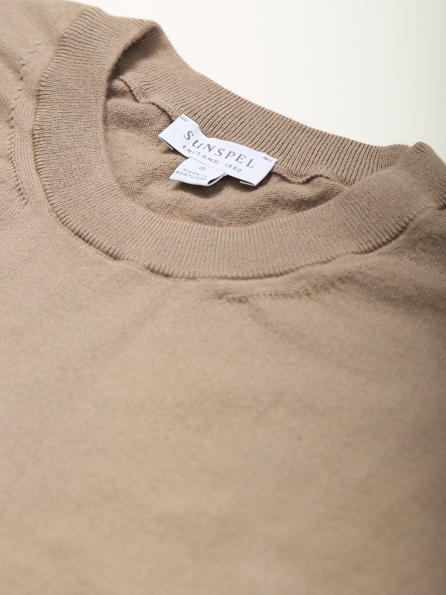 Fine Cotton Crew Dark Stone