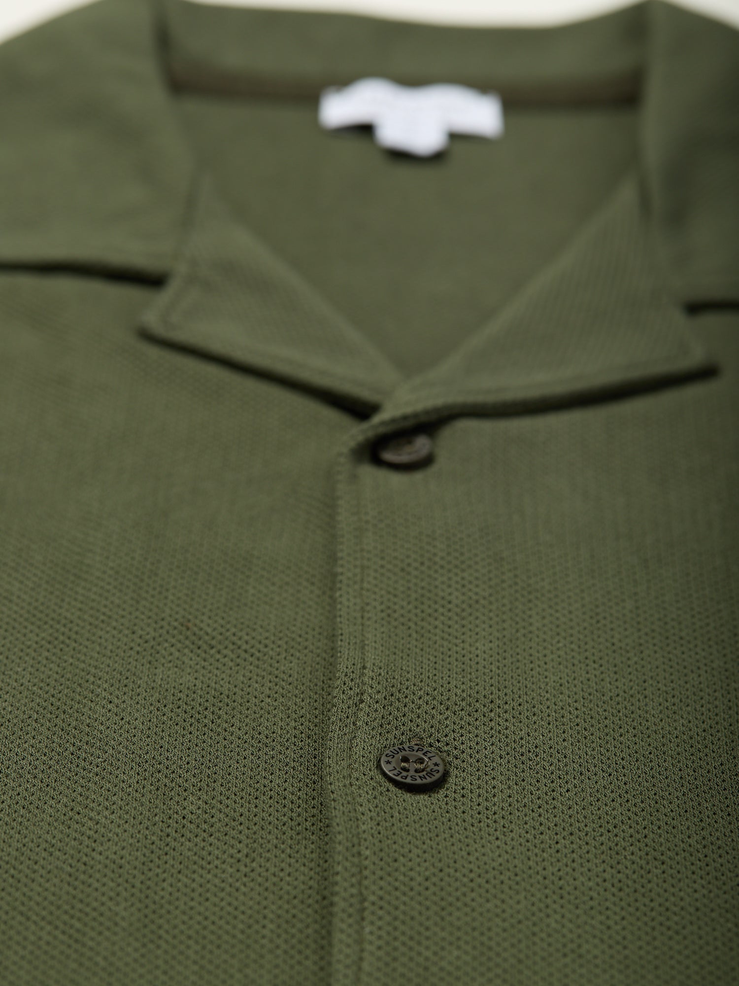 Riviera Camp Collar Shirt Deep Olive