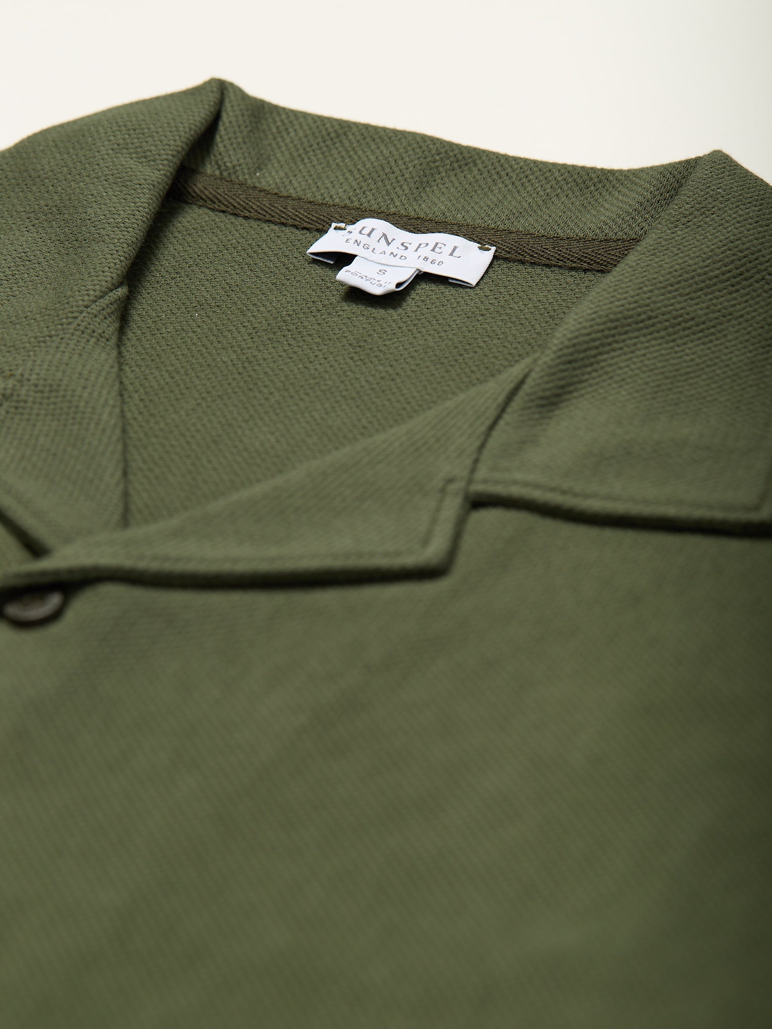 Riviera Camp Collar Shirt Deep Olive