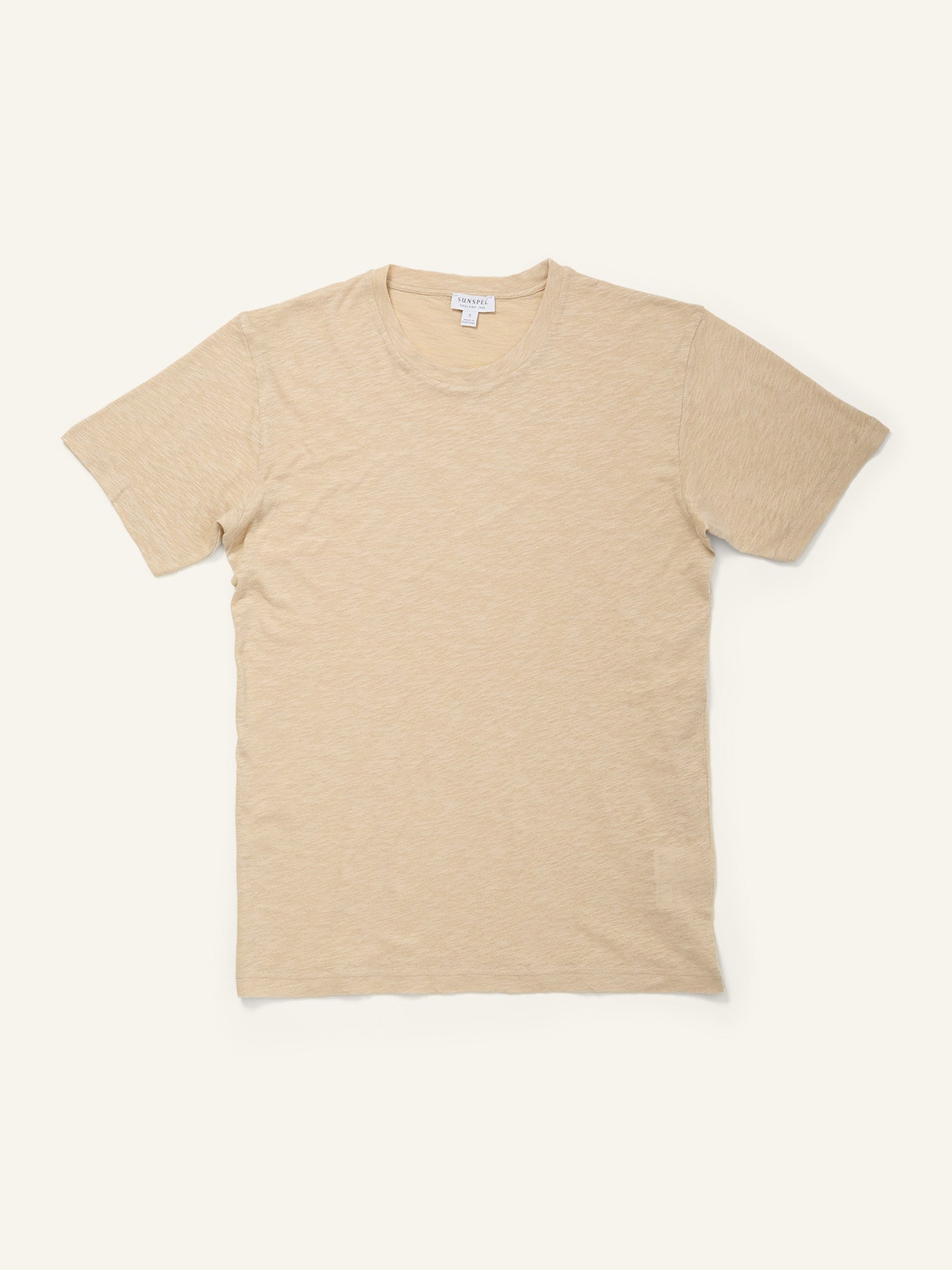 Cotton Linen T-Shirt Ash Grey