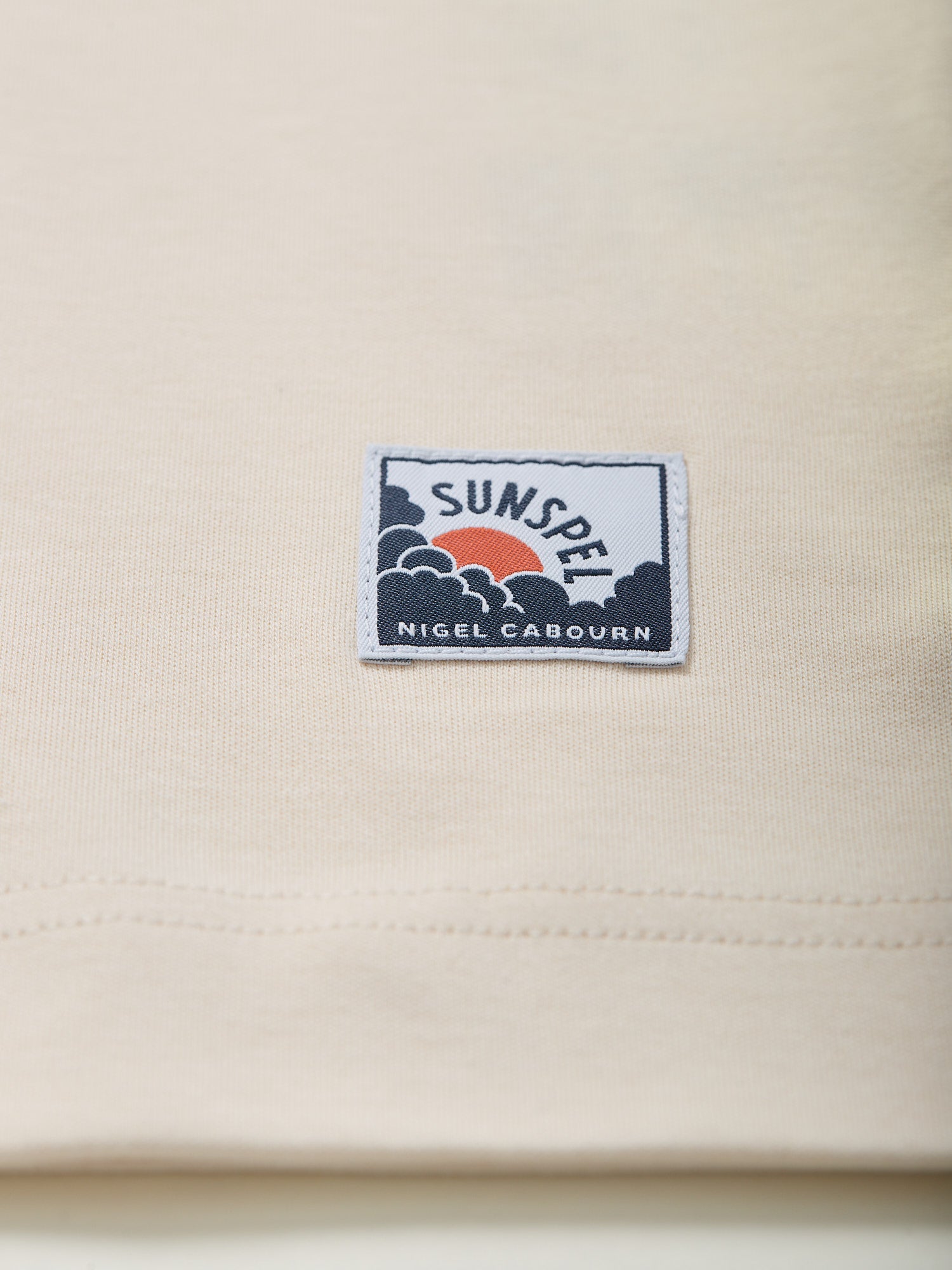 Carbon Brushed Cotton T-Shirt Undyed