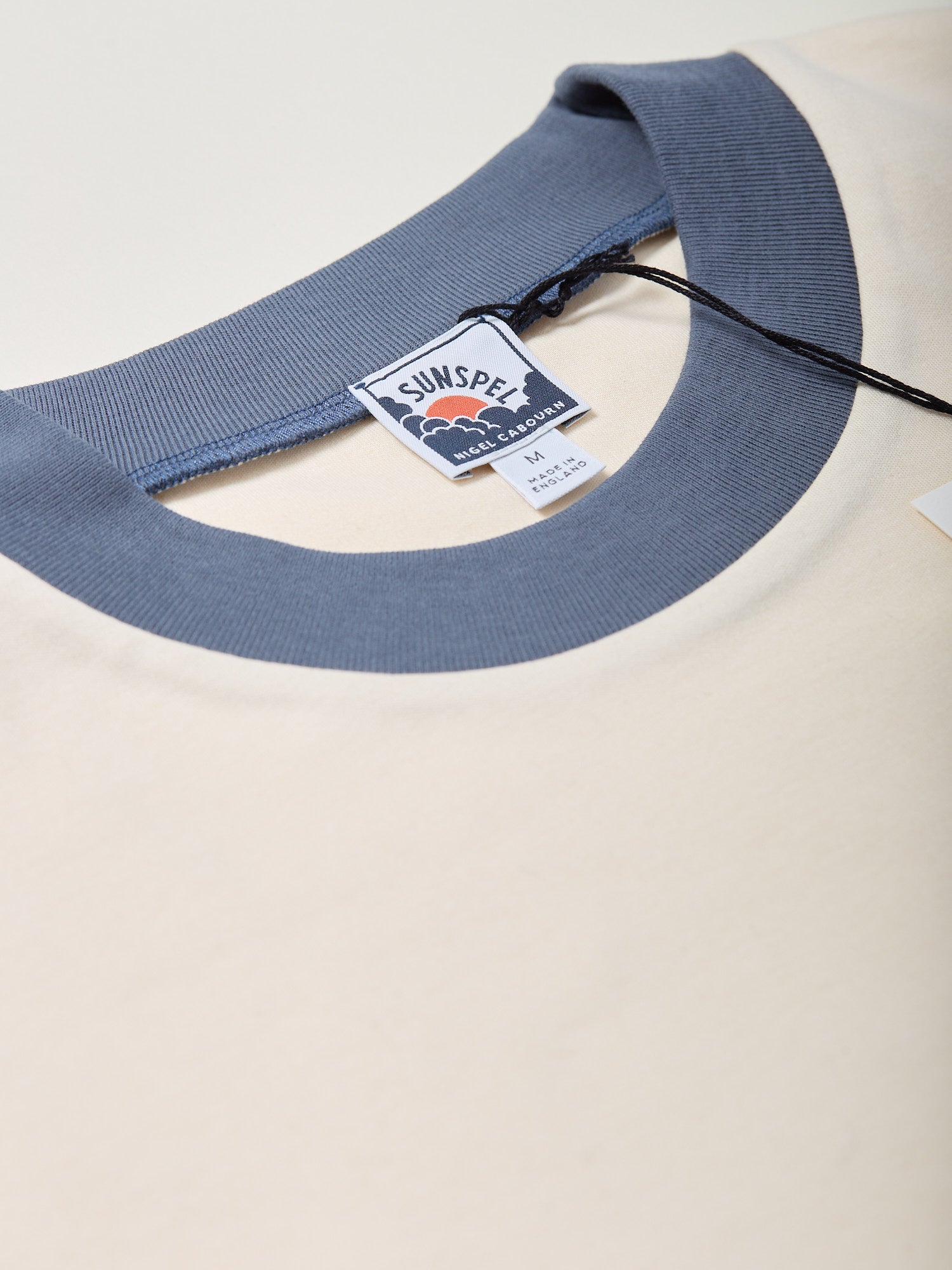 Carbon Brushed Cotton T-Shirt Undyed