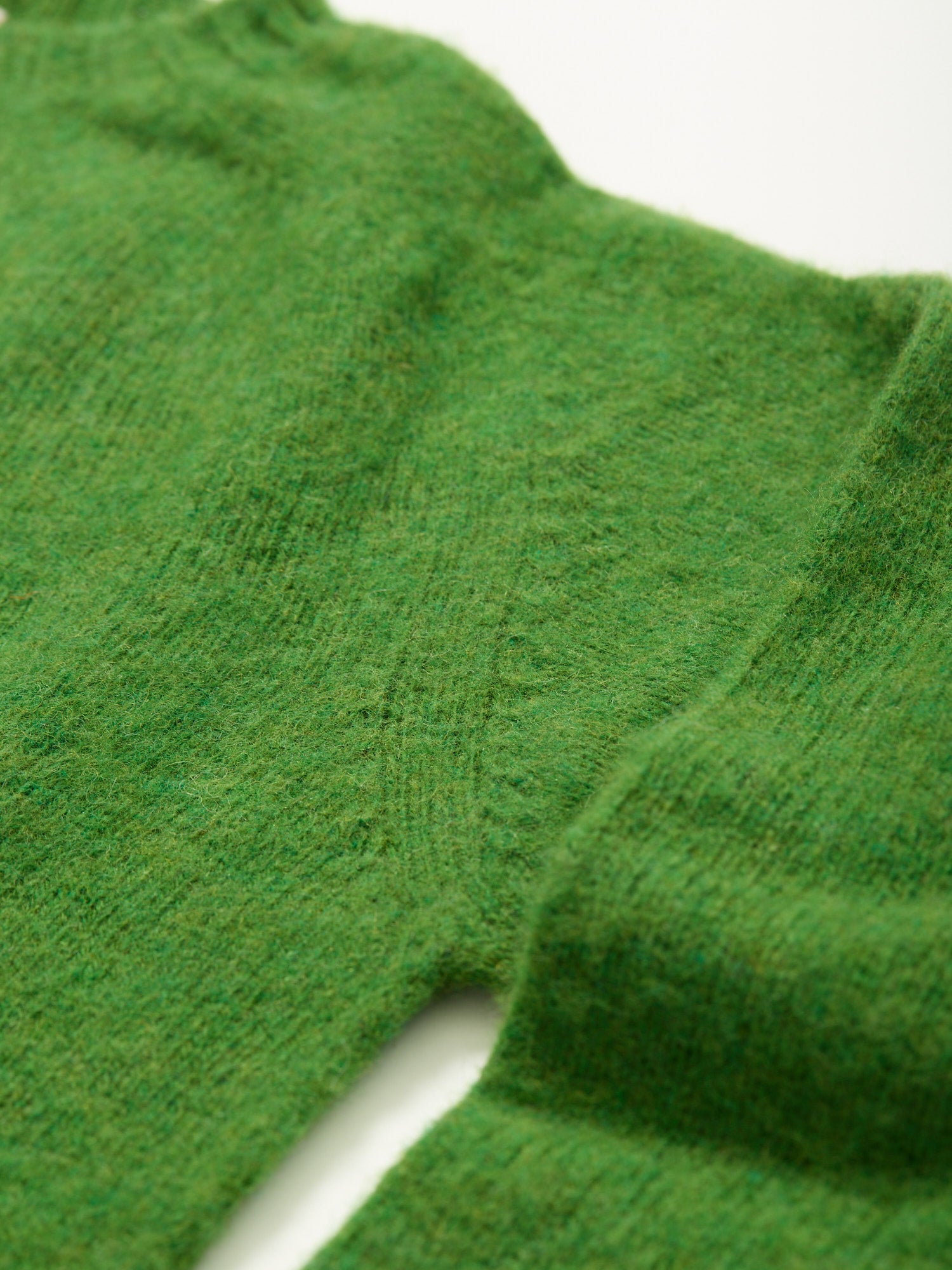The Shagadelic Brushed Shetland Crewneck New Lawn