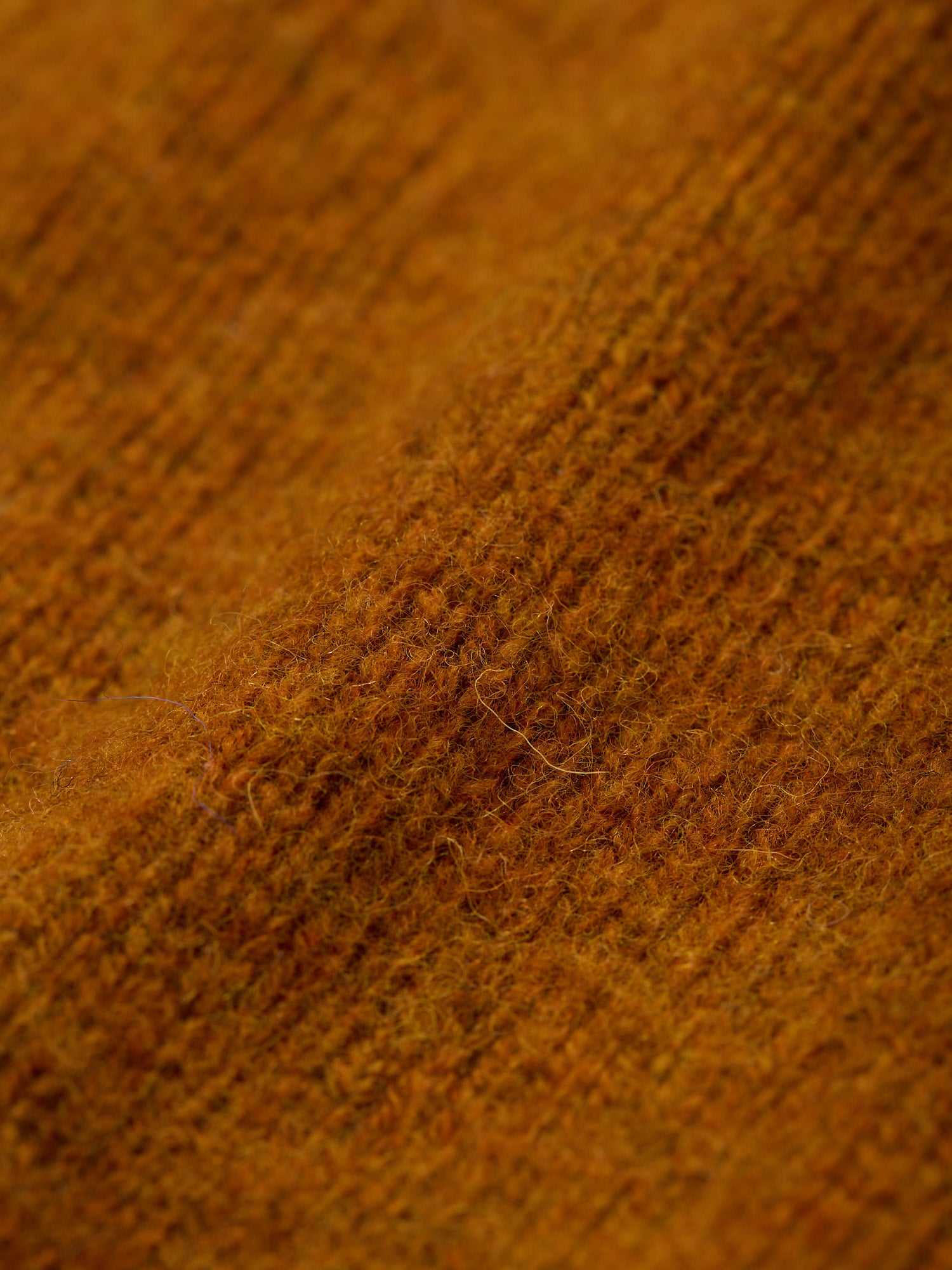The Shagadelic Brushed Shetland Crewneck Vintage Orange