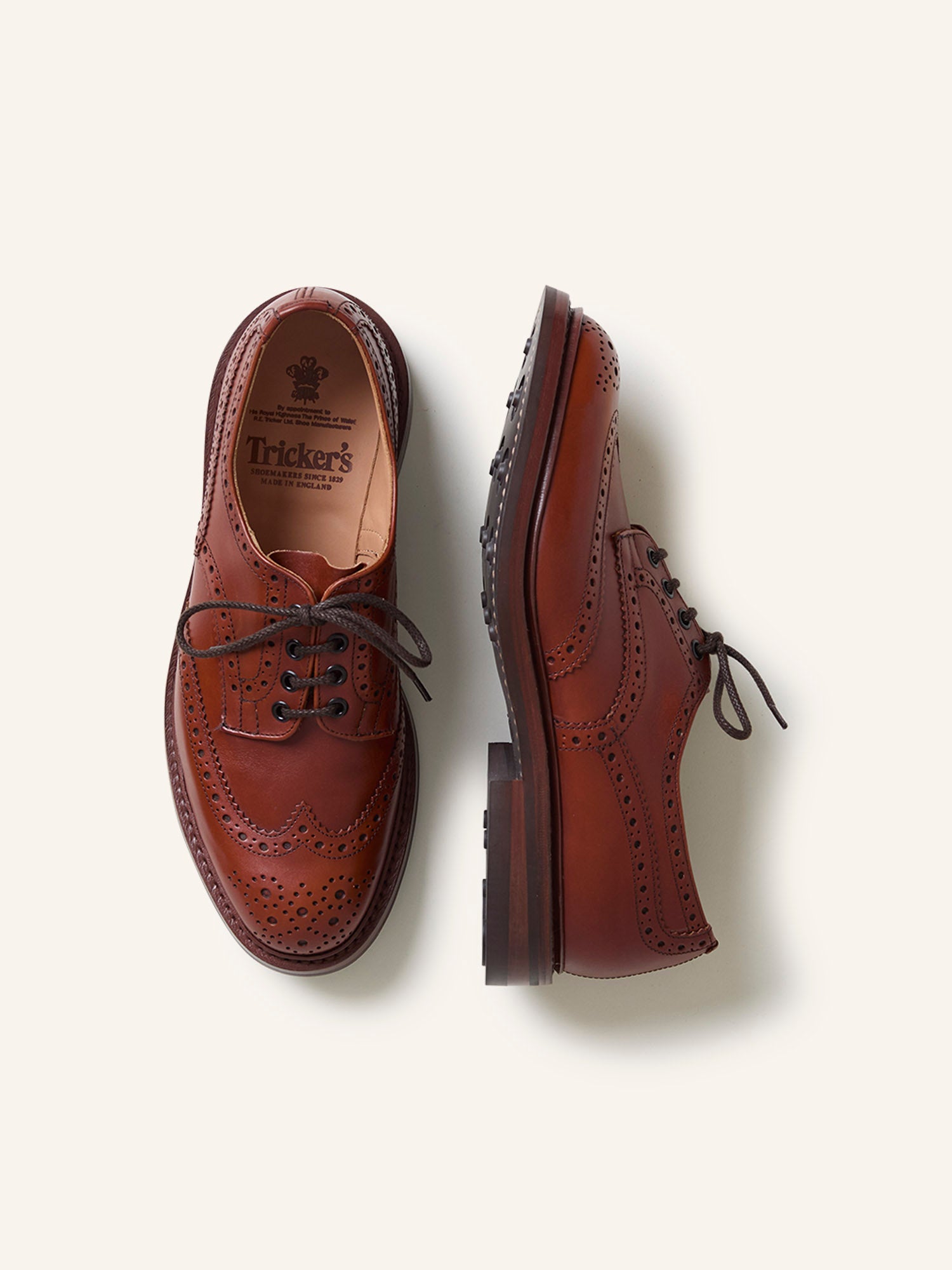 C Shade Tan Tricker's Bourton Trickers 'Stow' C Shade Brown