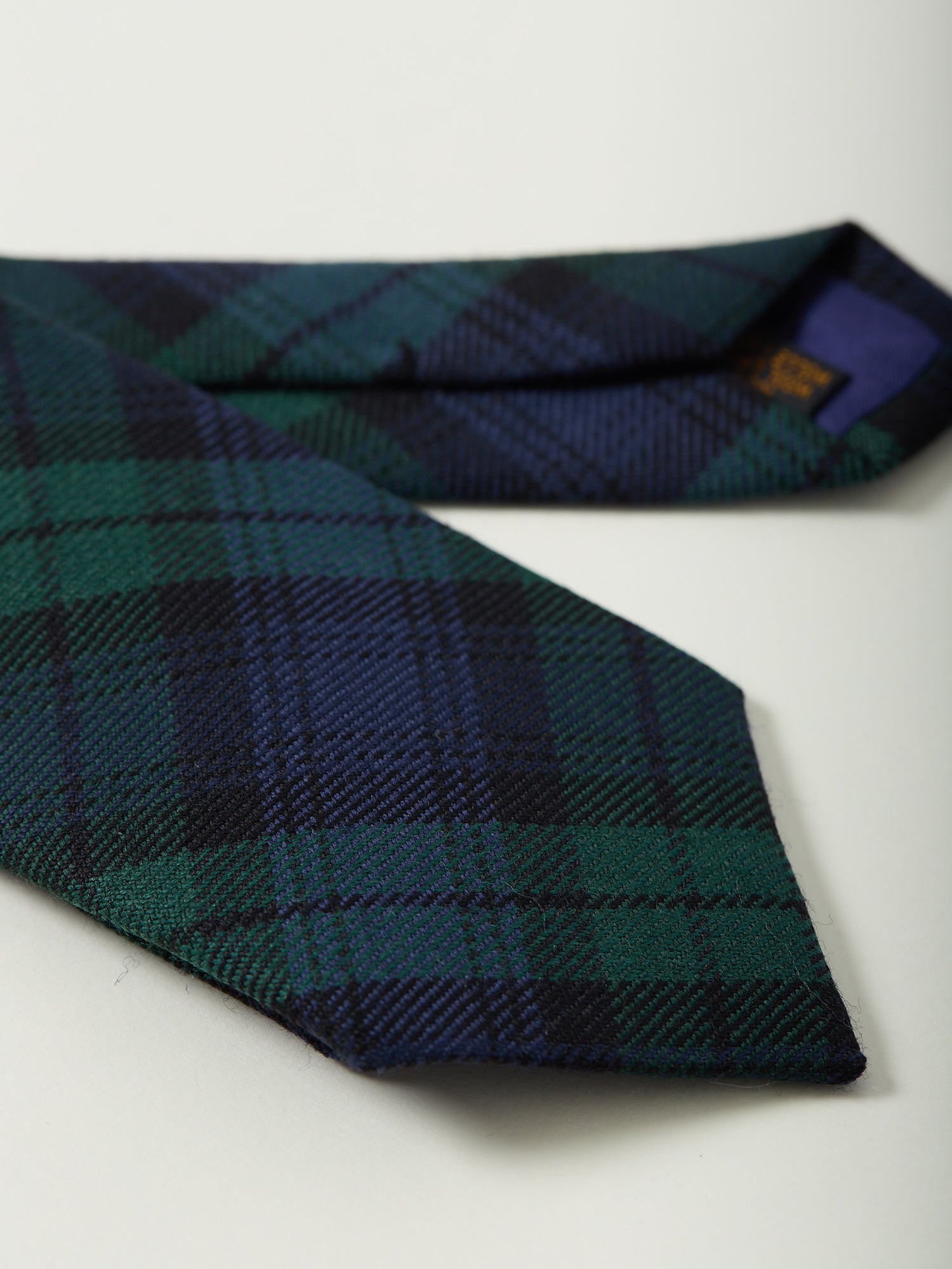 Tartan Wool Tie Black Watch