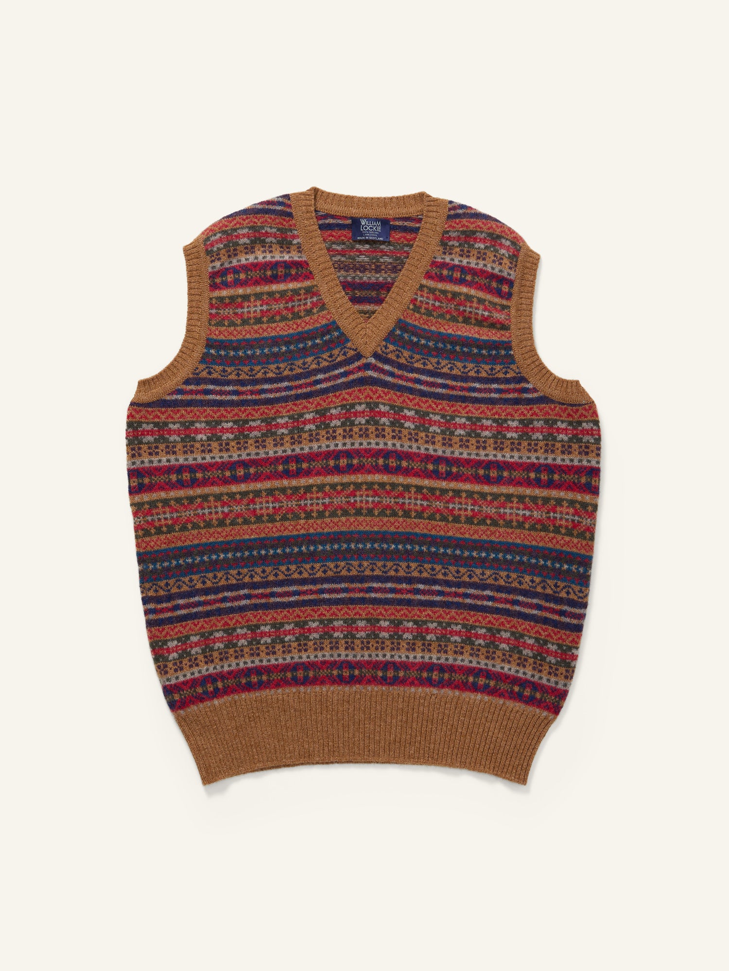 Lambswool Fairisle Slipover Savannah
