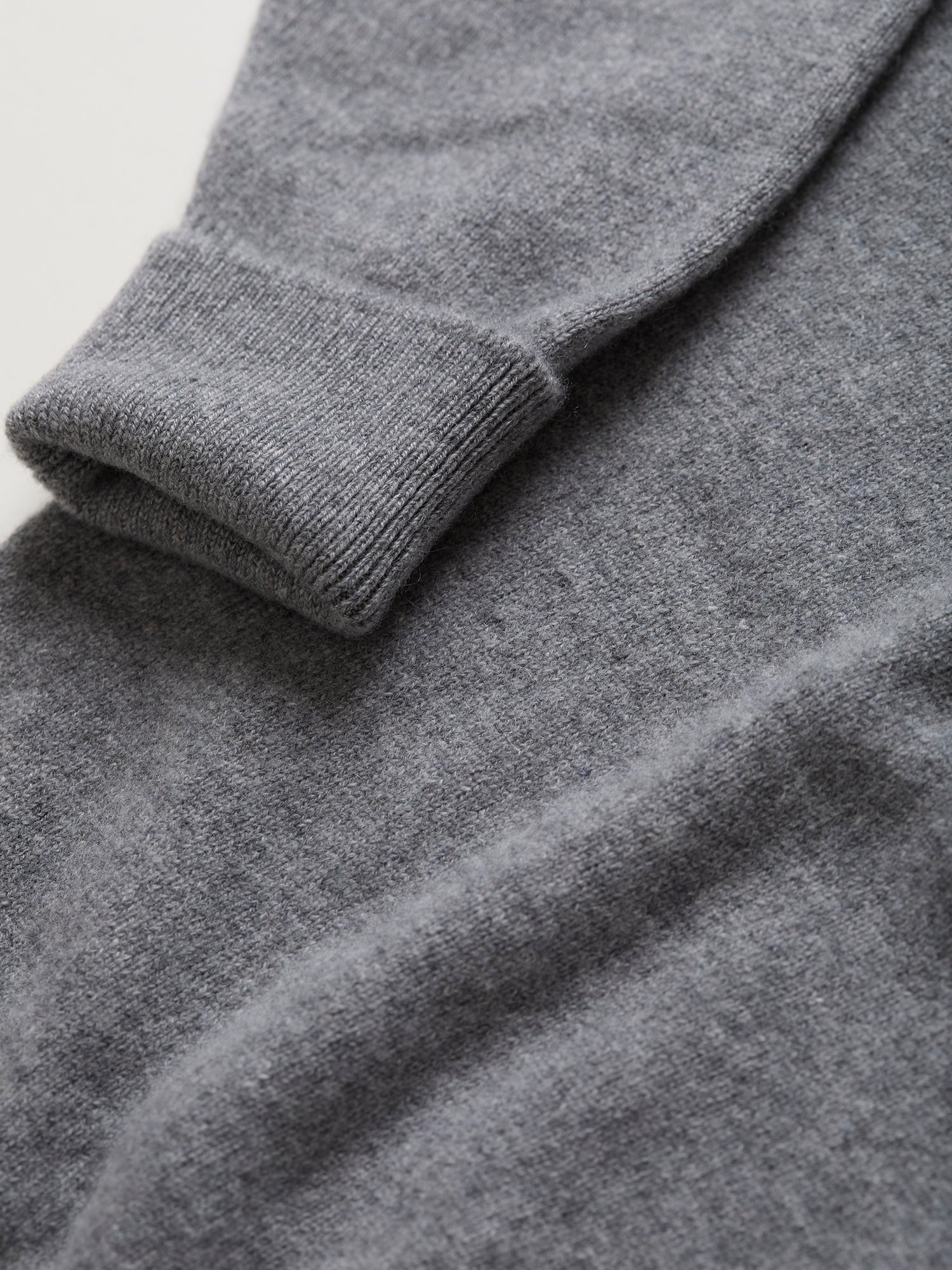 Cashmere Crew Neck Jumper Flannel