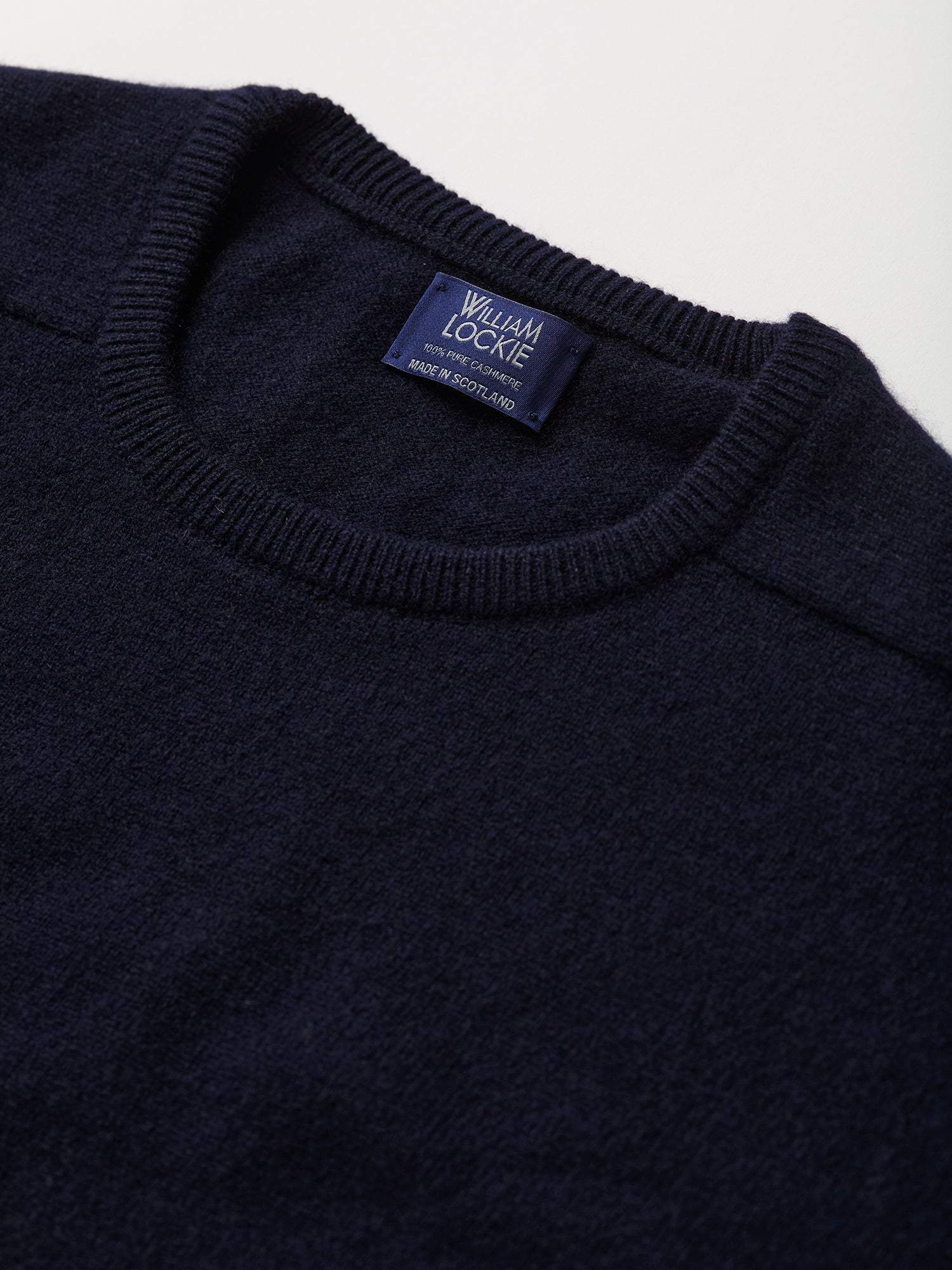 Cashmere Crew Neck Jumper Dk Navy