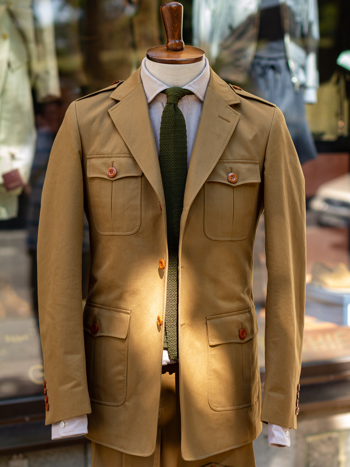 Safari Jacket Khaki Drill