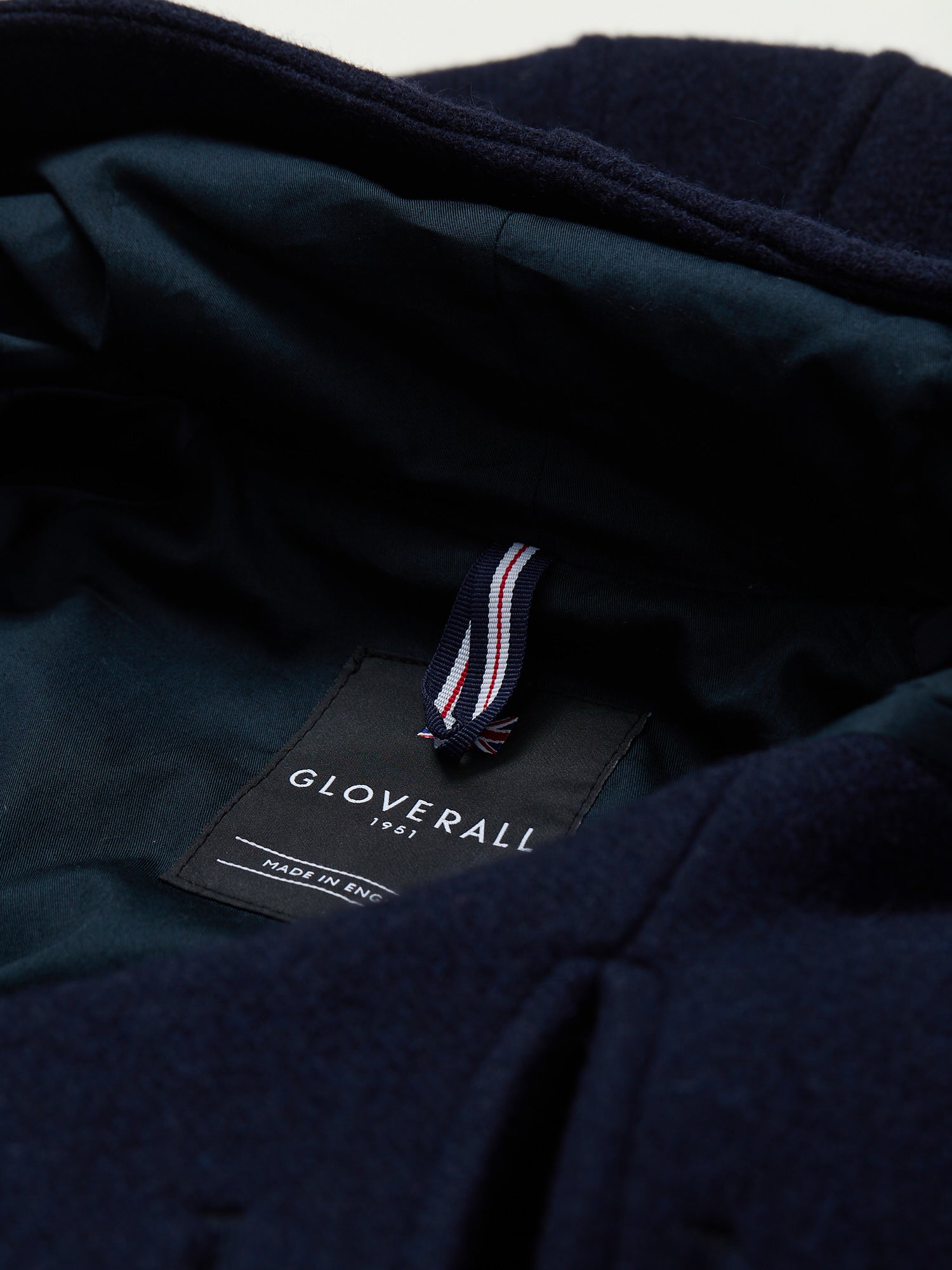 DB Hooded Raglan Coat Navy