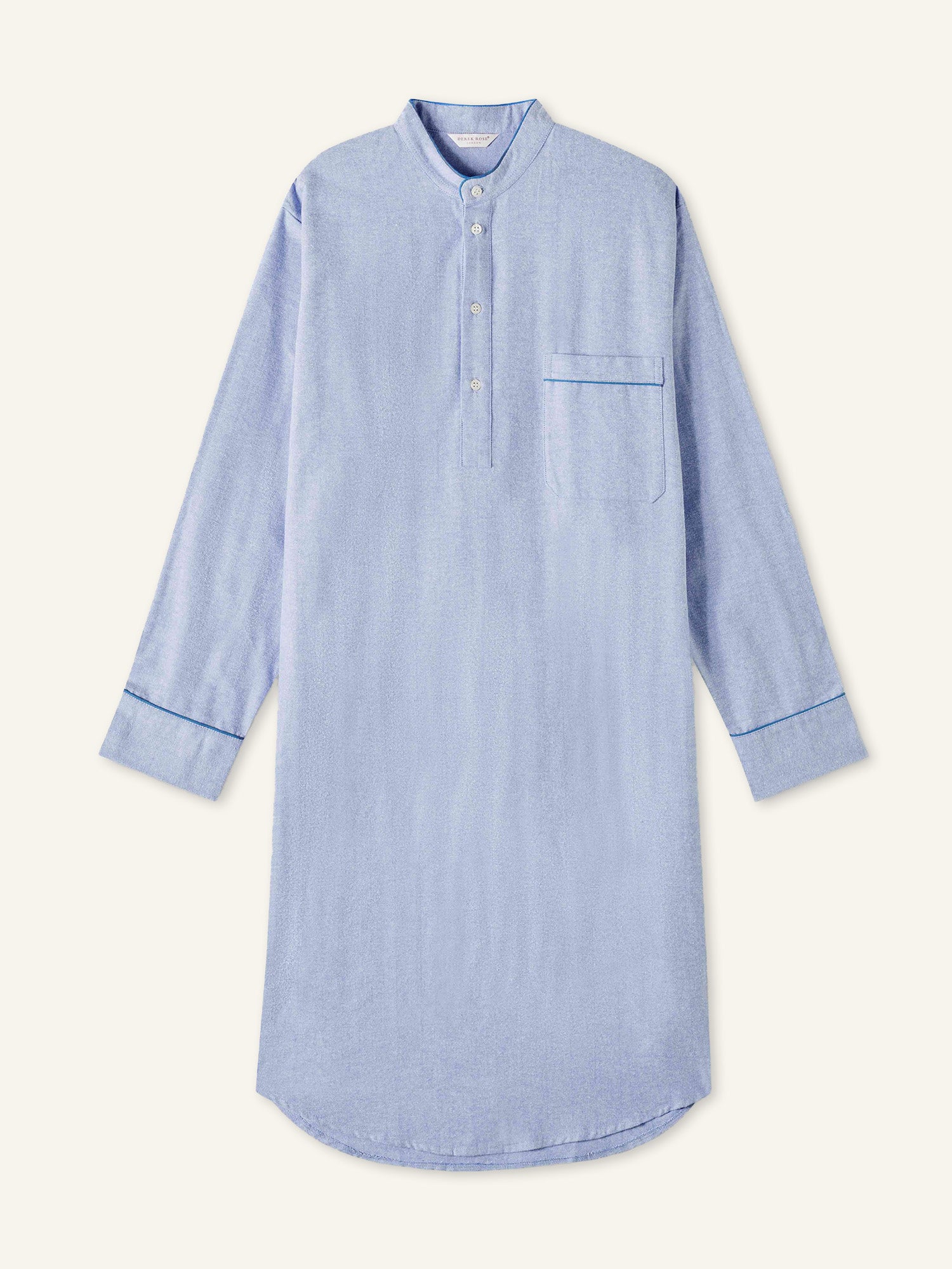 Brushed Cotton Nightshirt Blue HB