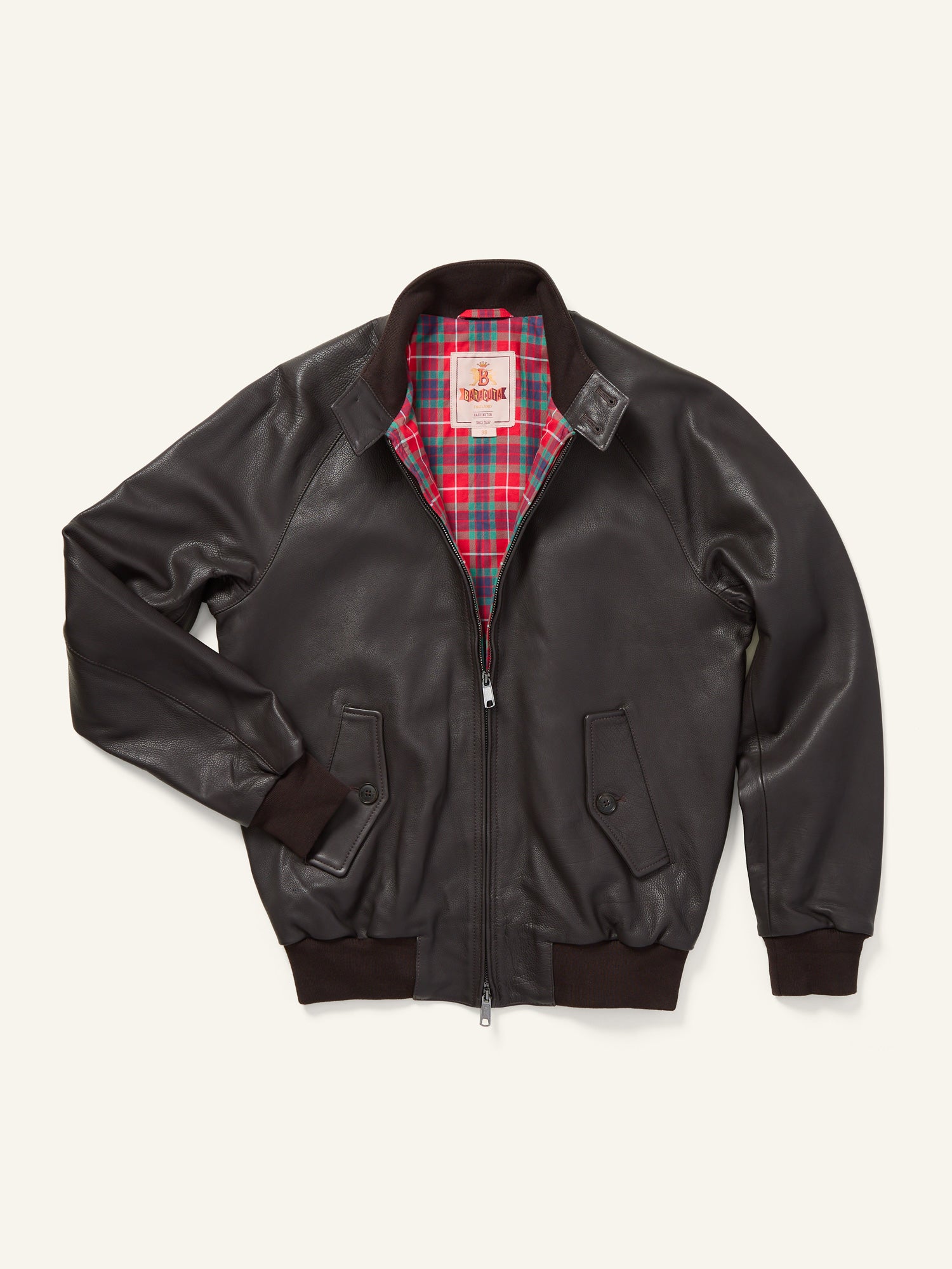 G9 Leather Jacket Dk Brown