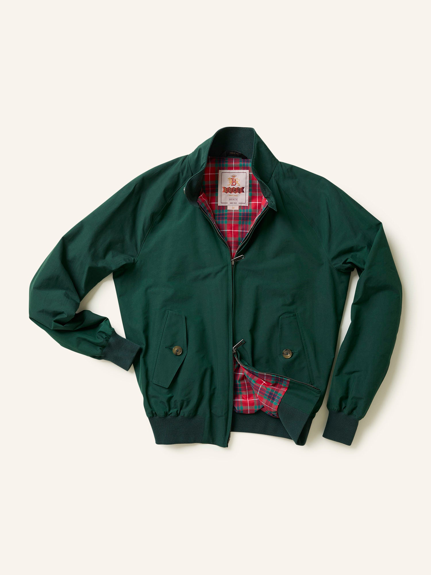 G9 Harrington Jacket British Racing Green