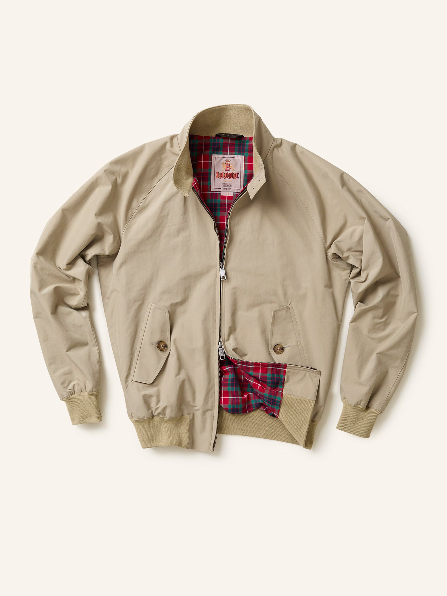 G9 Harrington Jacket Natural