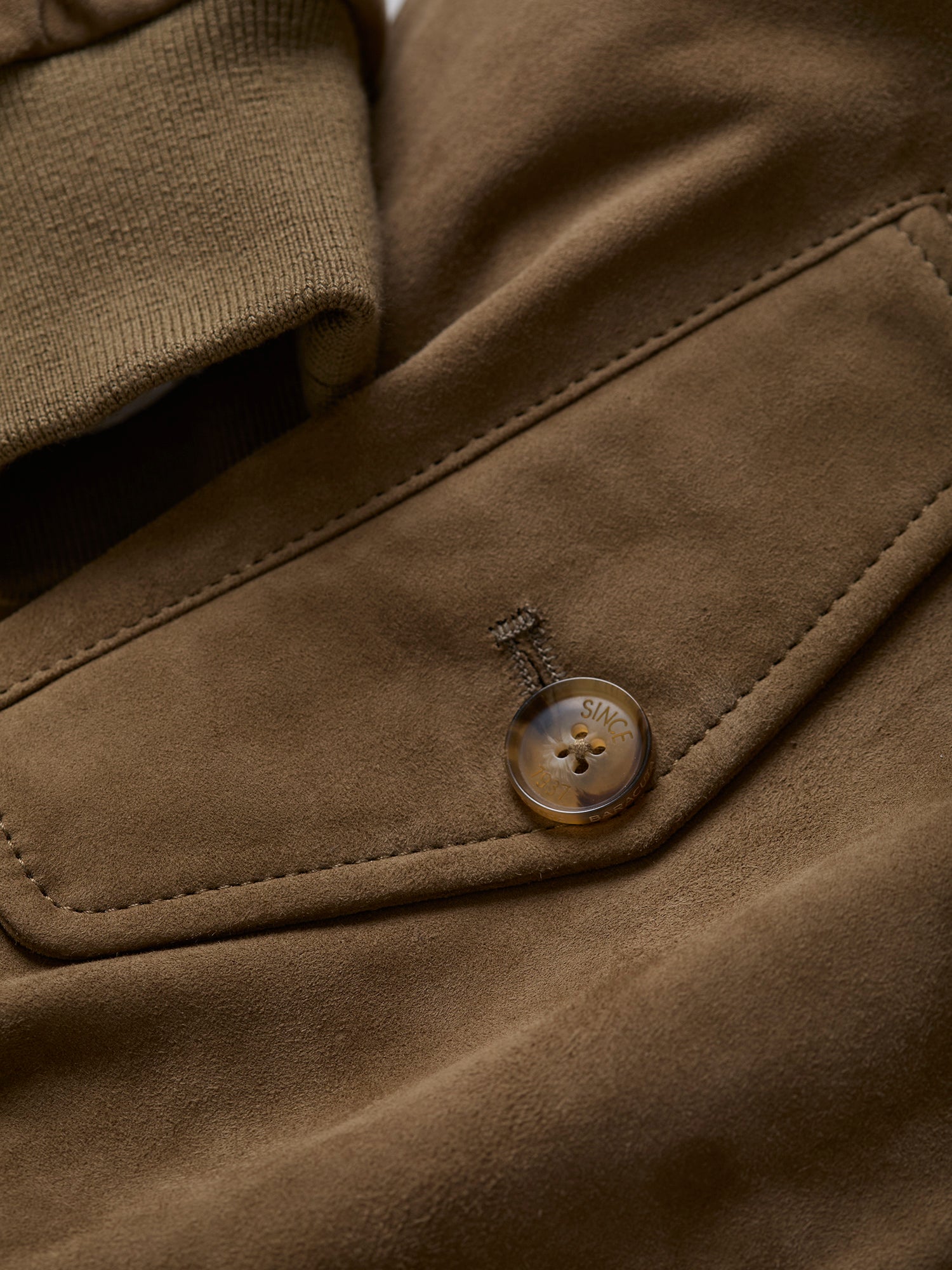 G9 Suede Jacket Bark