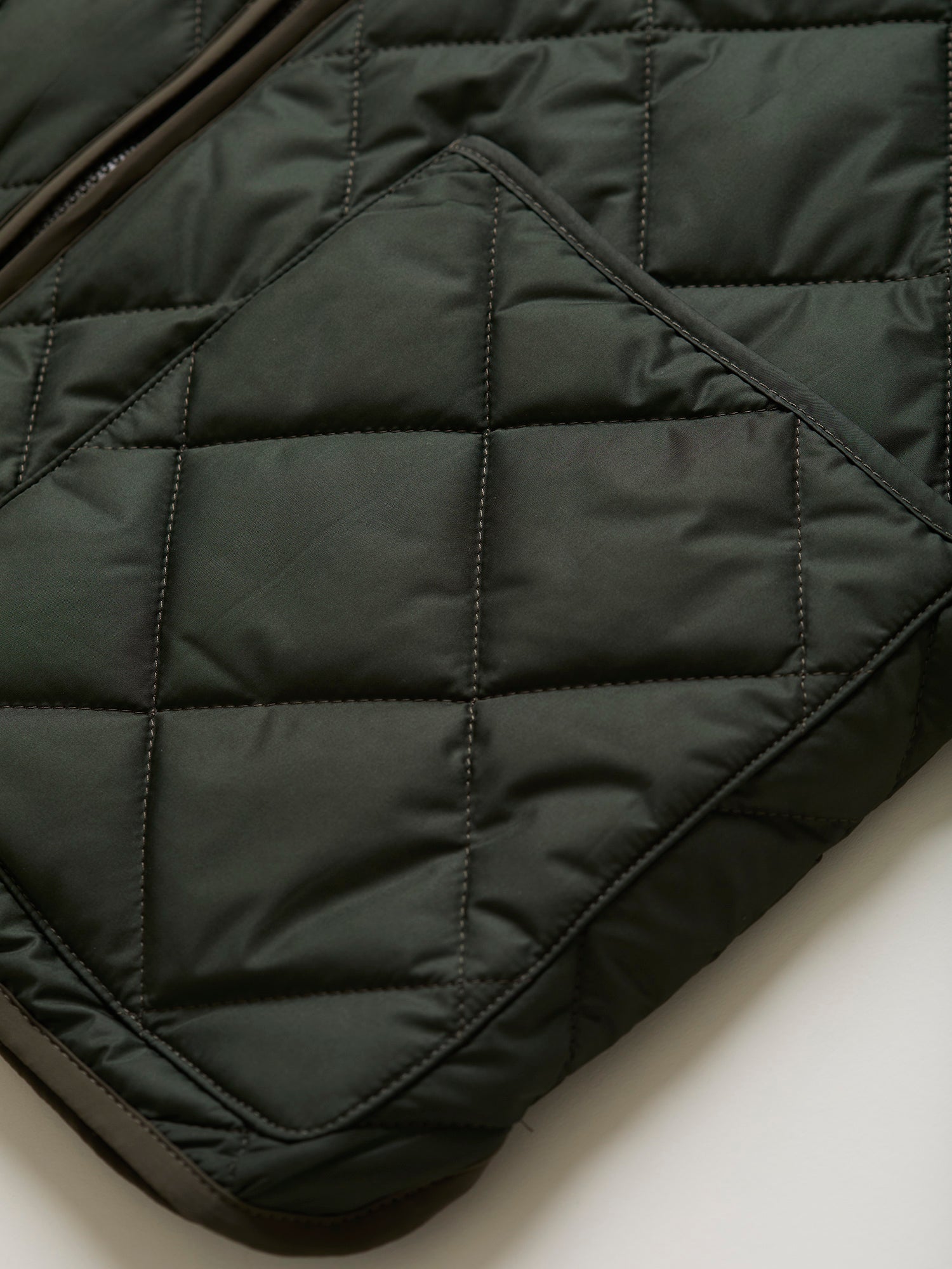 Miller Quilted Vest Beech