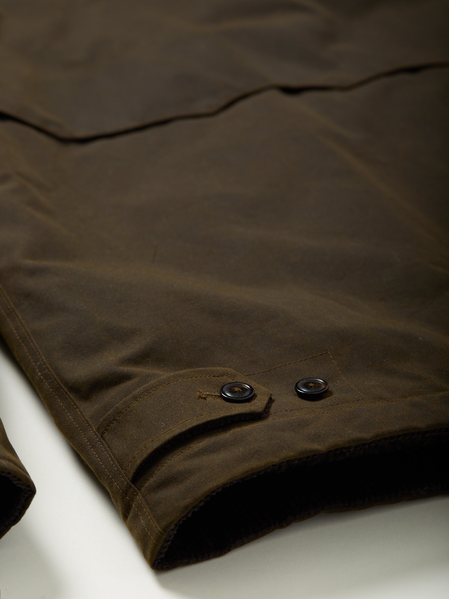 Waxed Deck Jacket Deep Moss