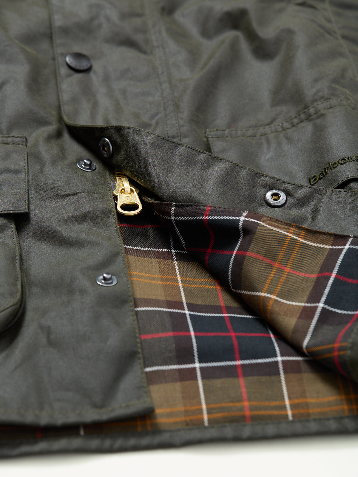 Beaufort Wax Jacket Archive Olive