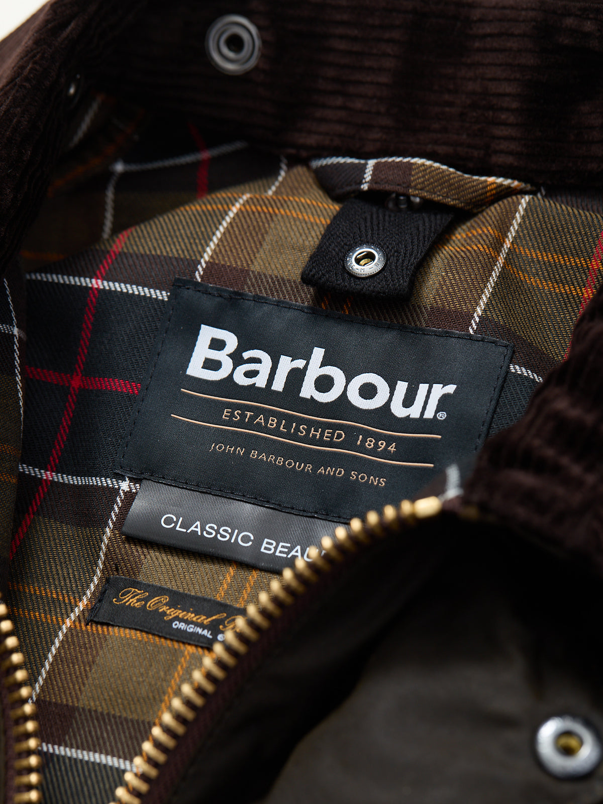 Classic Beaufort Wax Jacket Olive