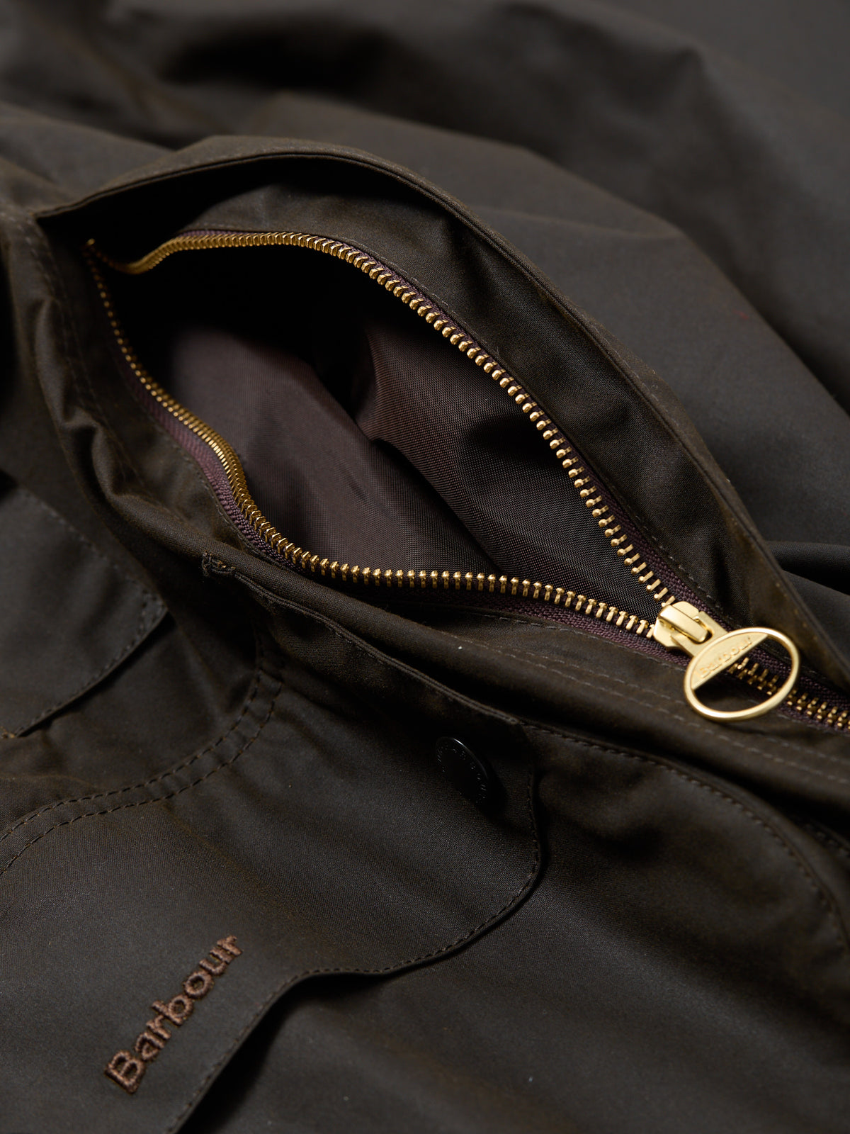 Classic Beaufort Wax Jacket Olive