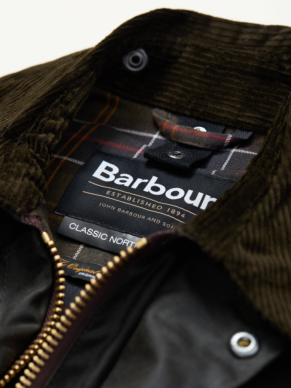 Classic Northumbria Wax Jacket Olive