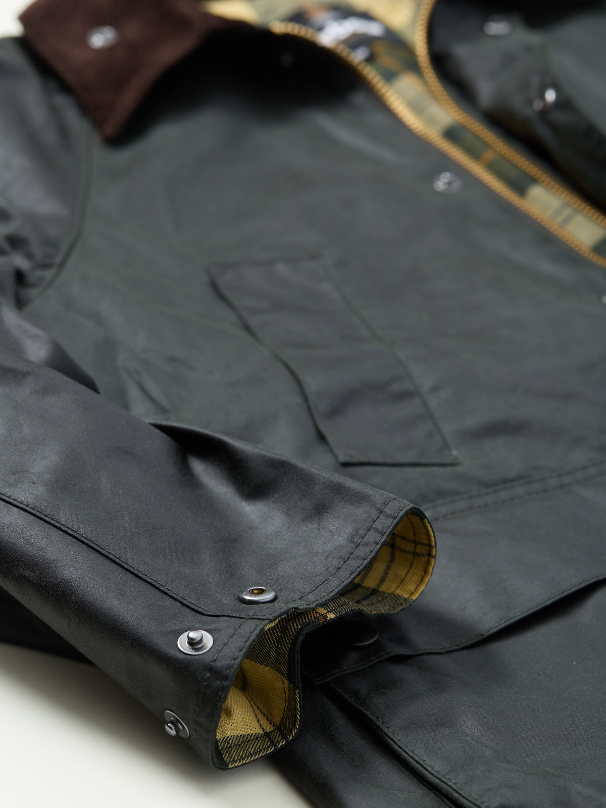 OS Bedale Wax Jacket Sage