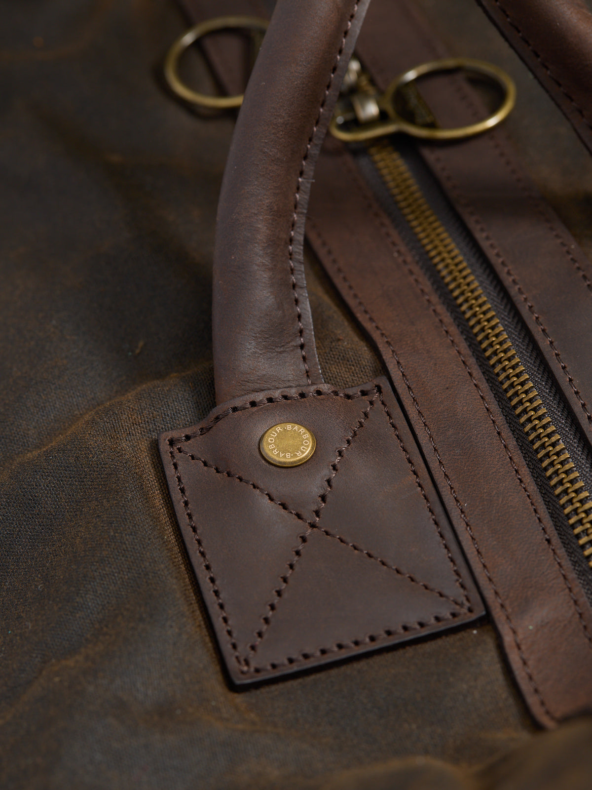 Wax Holdall Olive