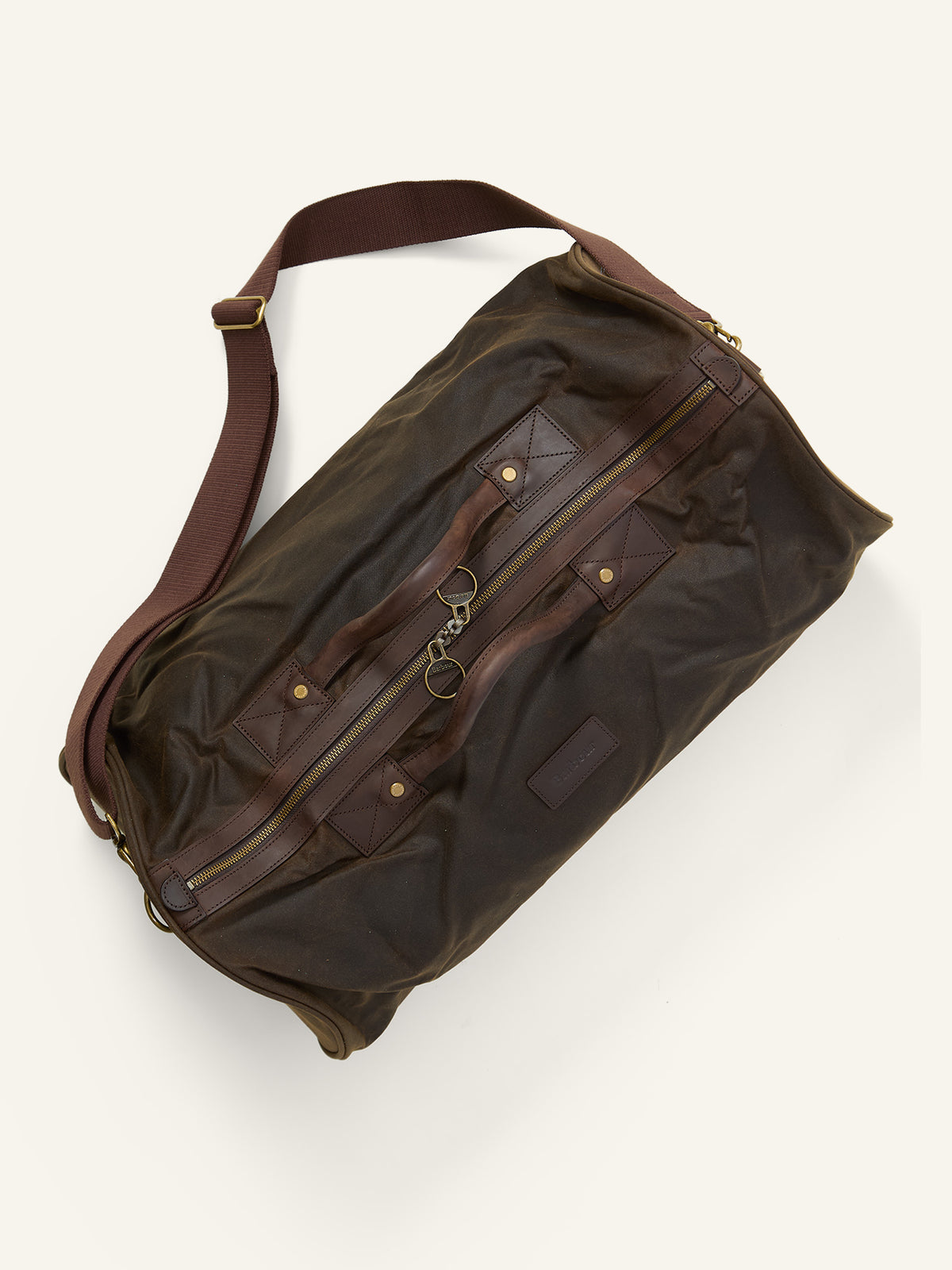 Wax Holdall Olive
