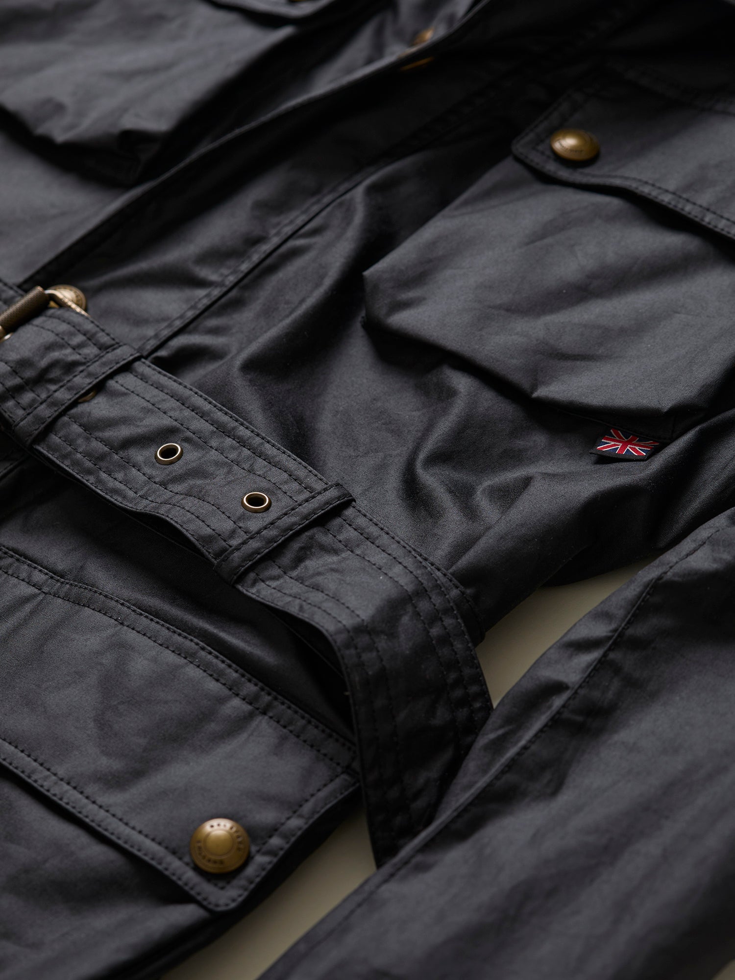 Trialmaster Wax Jacket Black