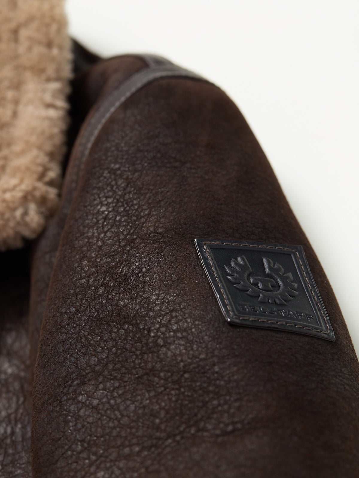 Winterbrook Shearling Jacket Dark Brown