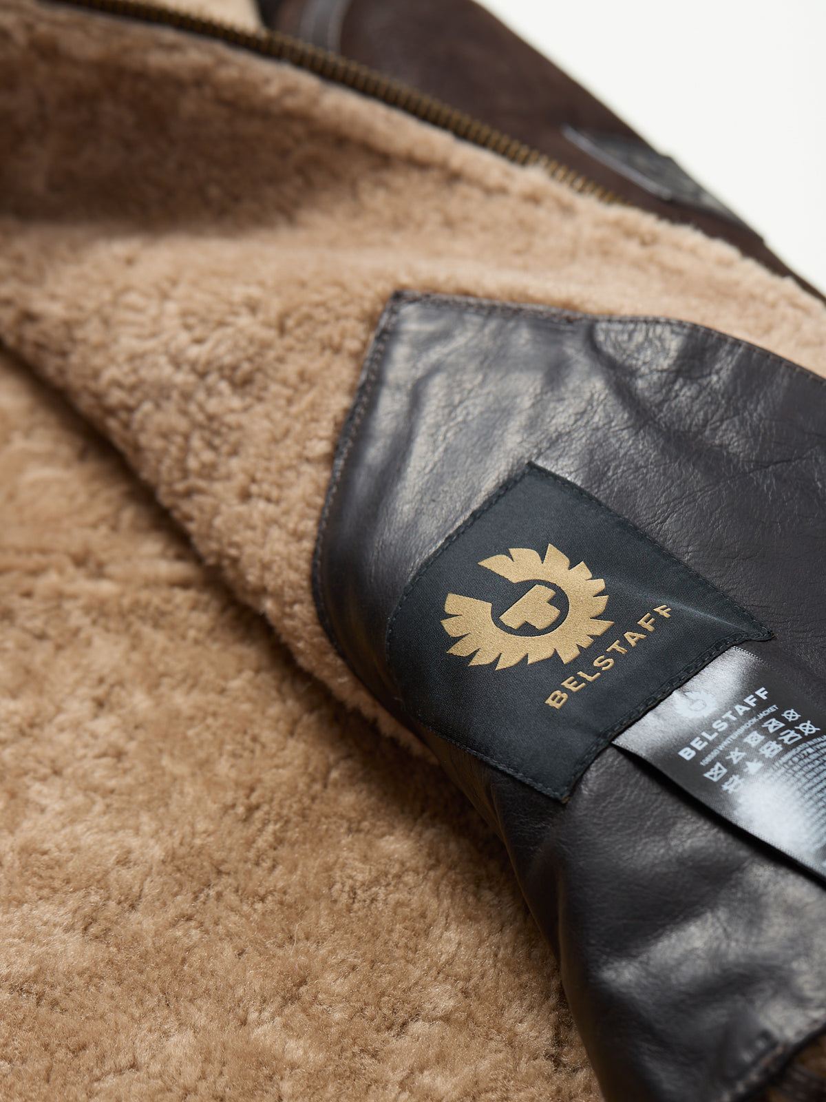 Winterbrook Shearling Jacket Dark Brown