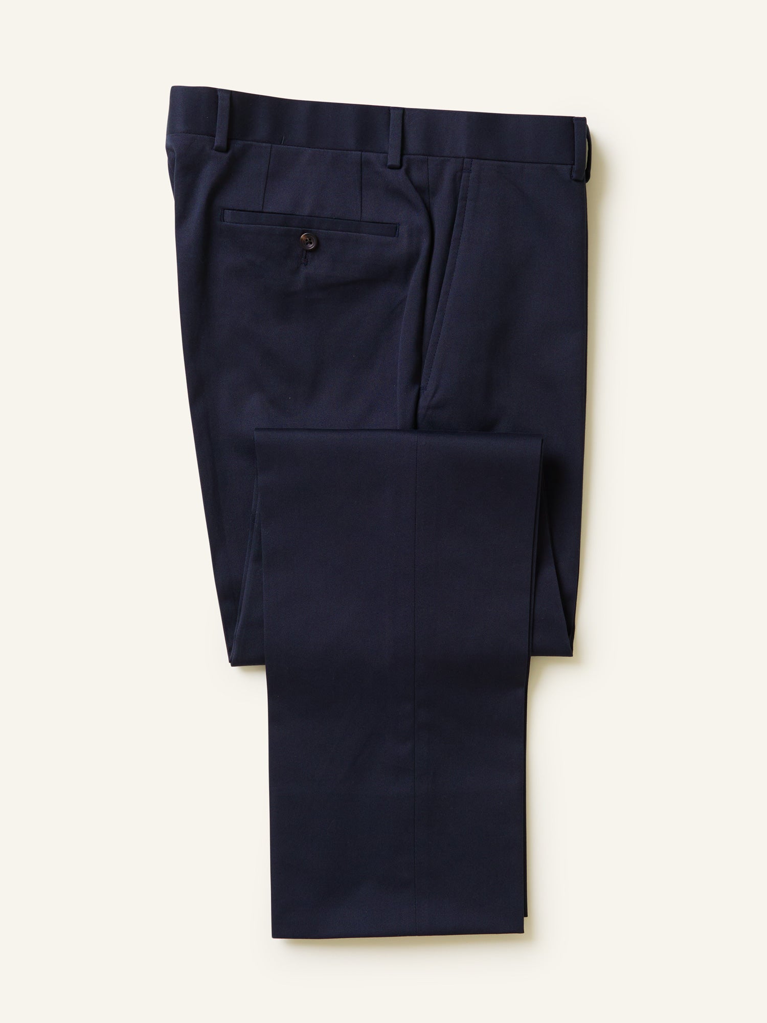 Mautby Cotton Drill Trousers Navy